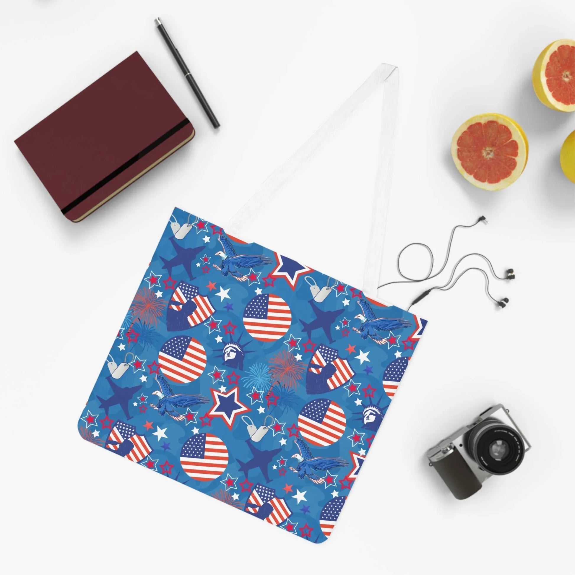 Patriot Duty Tote Bag - One size / White - Bags