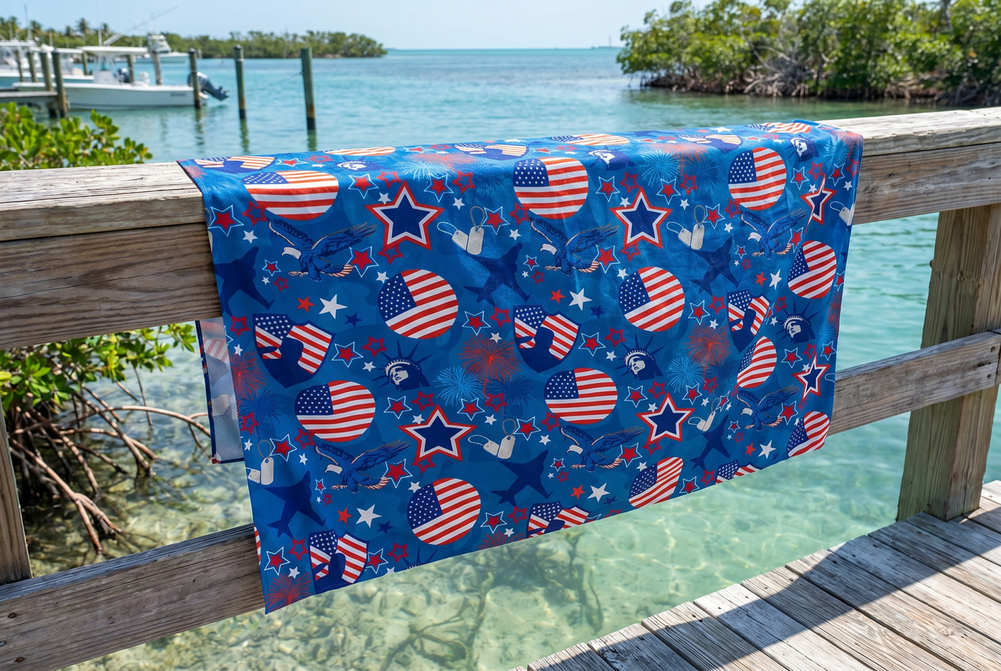 Patriot Duty Towel – RELLE Fashion & Lifestyle – Product Image
