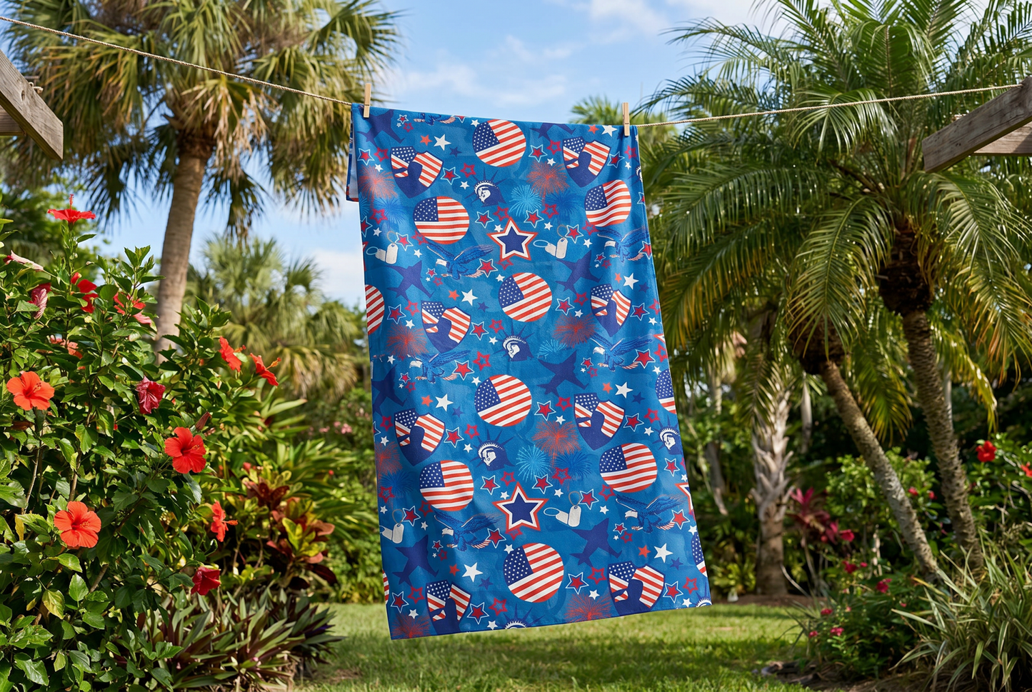 Patriot Duty Towel – RELLE Fashion & Lifestyle – Product Image
