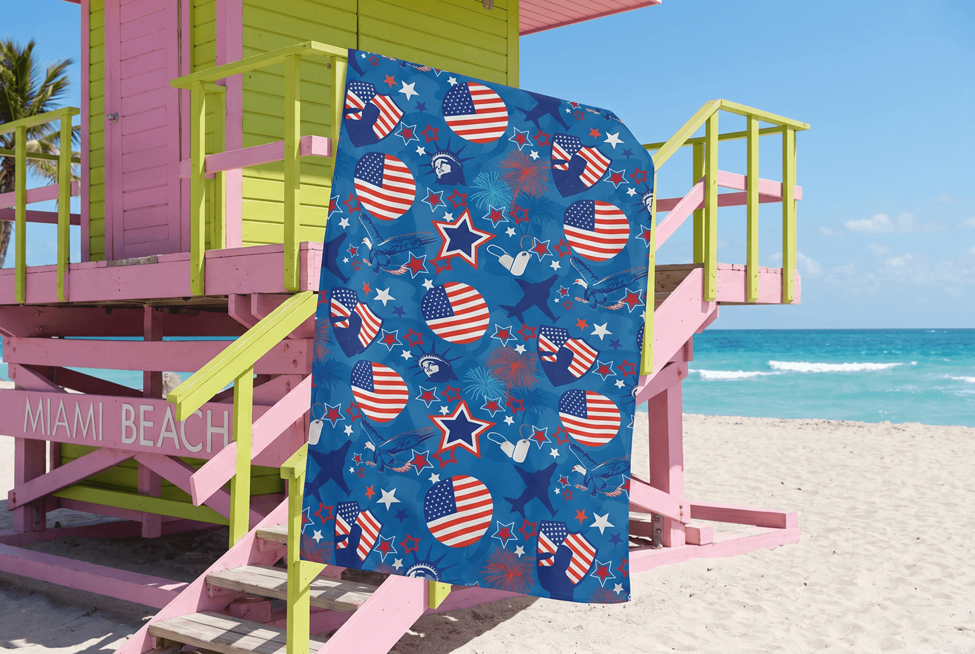 Patriot Duty Towel – RELLE Fashion & Lifestyle – Product Image