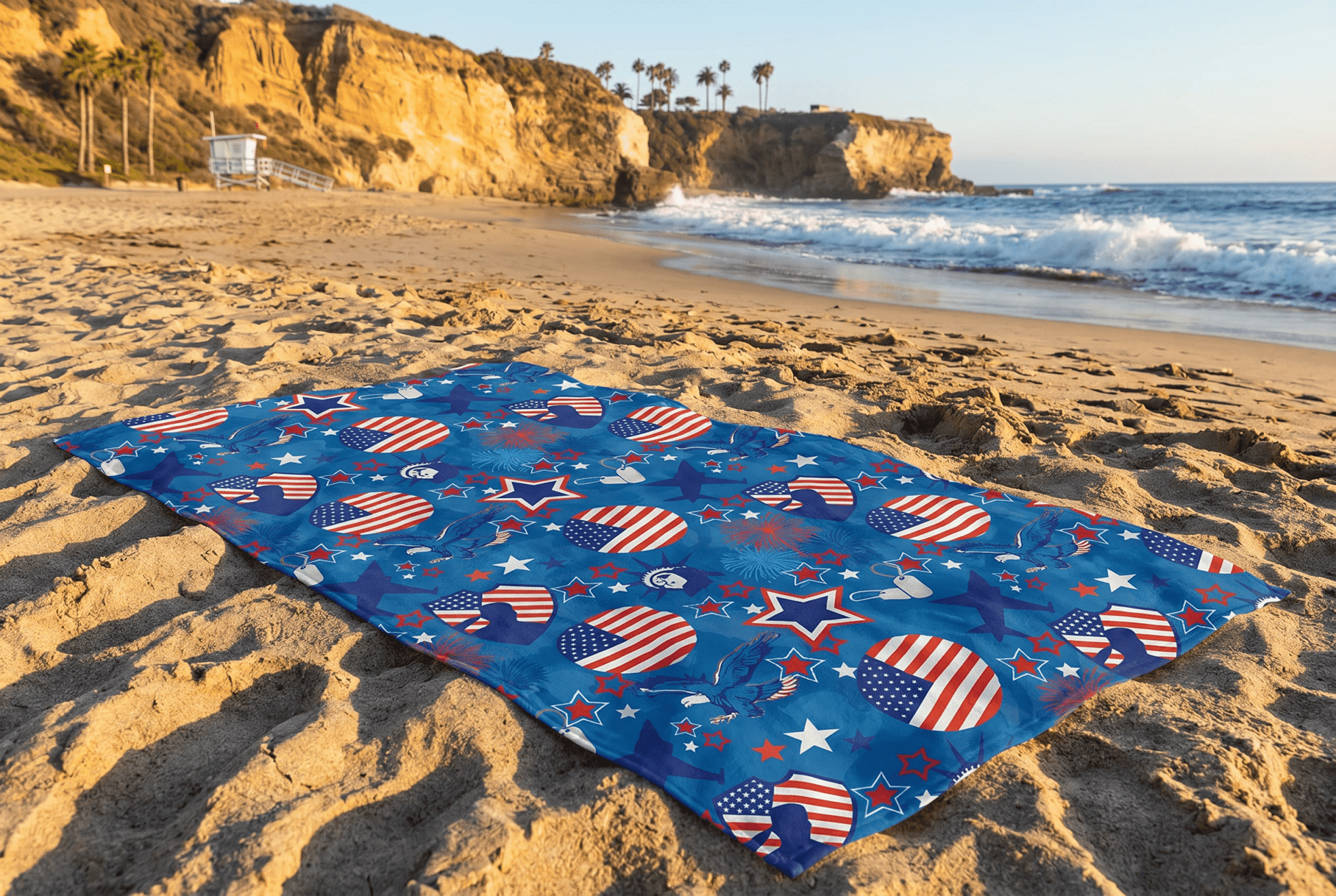 Patriot Duty Towel – RELLE Fashion & Lifestyle – Product Image