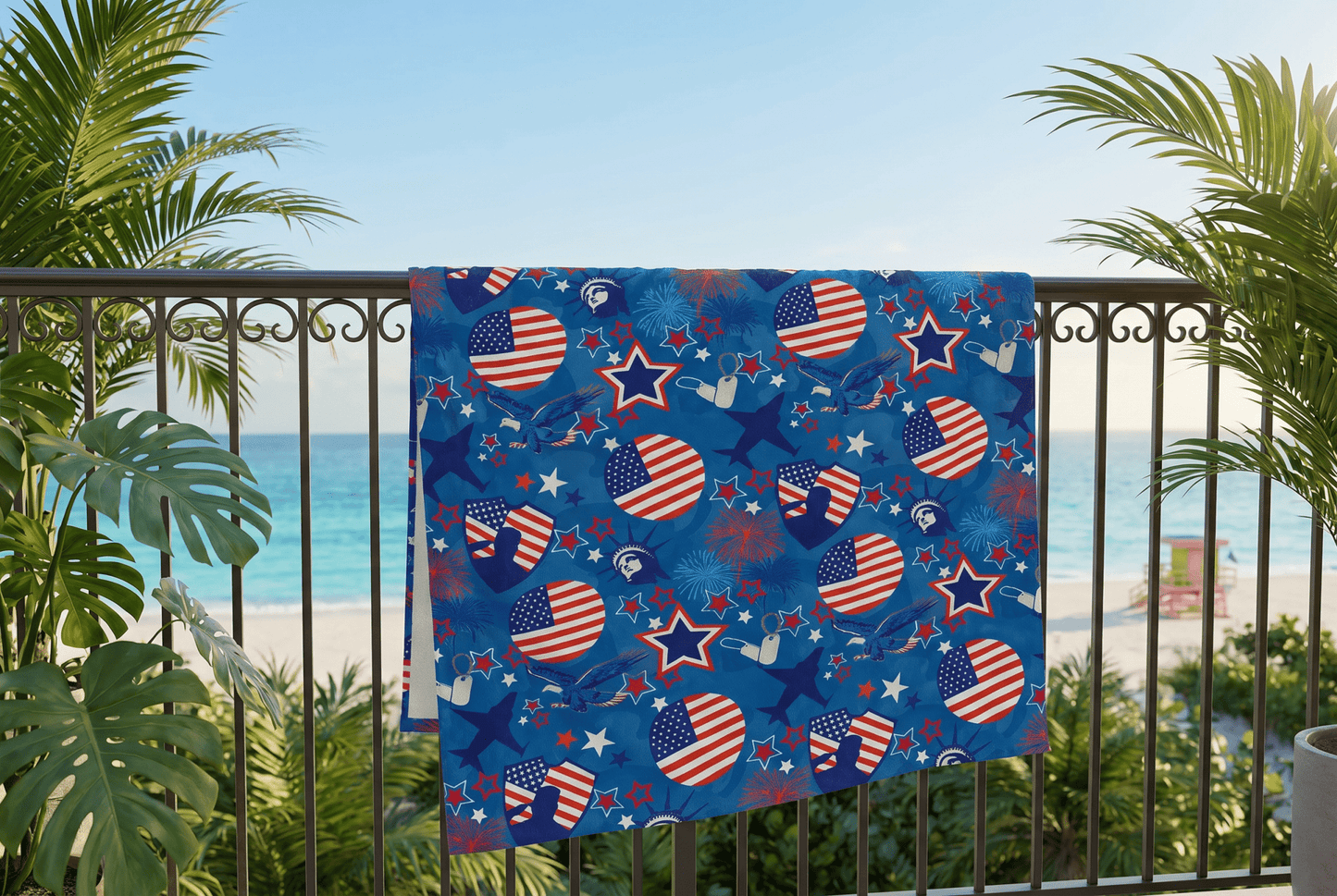 Patriot Duty Towel – RELLE Fashion & Lifestyle – Product Image