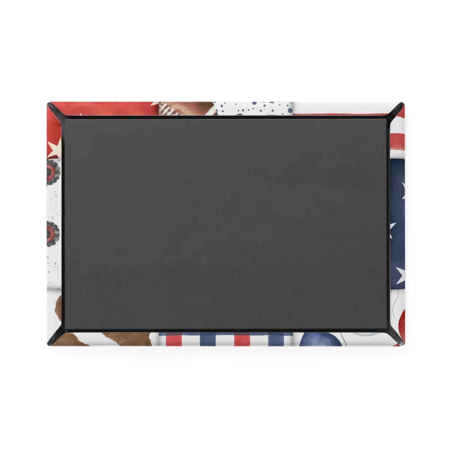 Patriot Patchwork Magnet - 1 pc / 2’’ x 3’’ / Rectangle - Home Decor