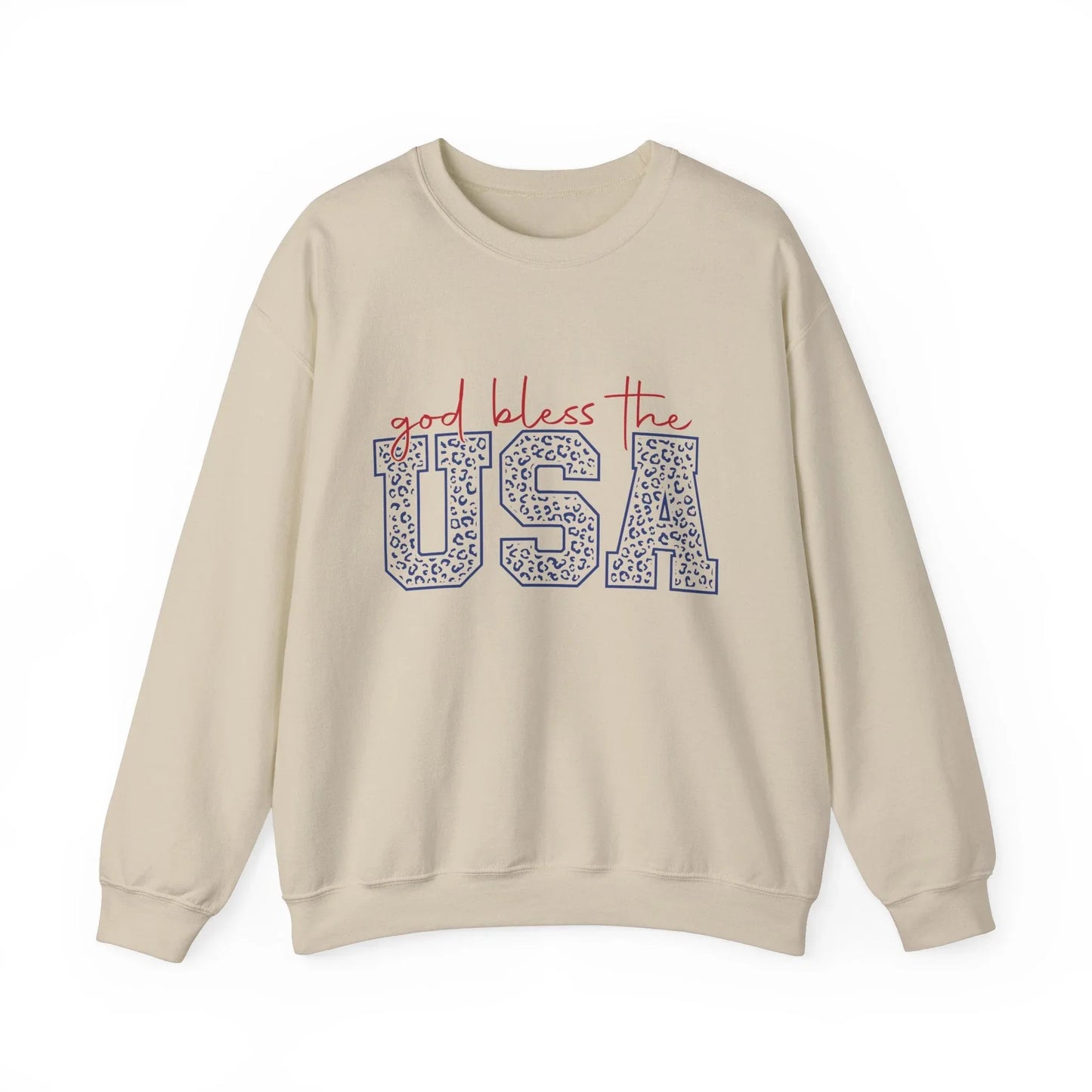 Patriot Pride Sweatshirt | Unisex - Sand / S