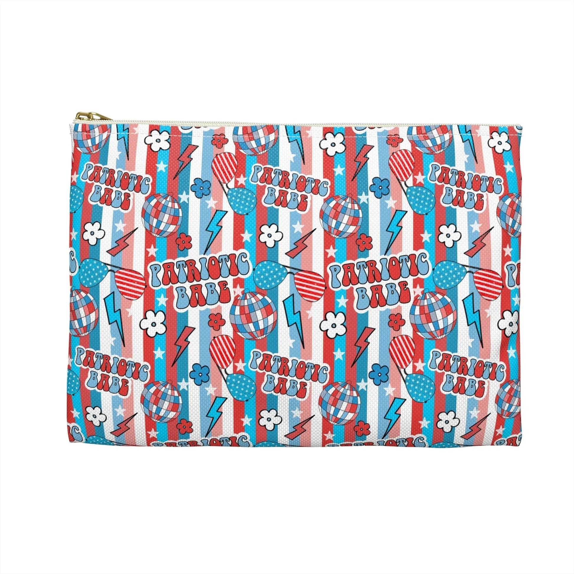 Patriotic Babe Accessory Pouch - Bags