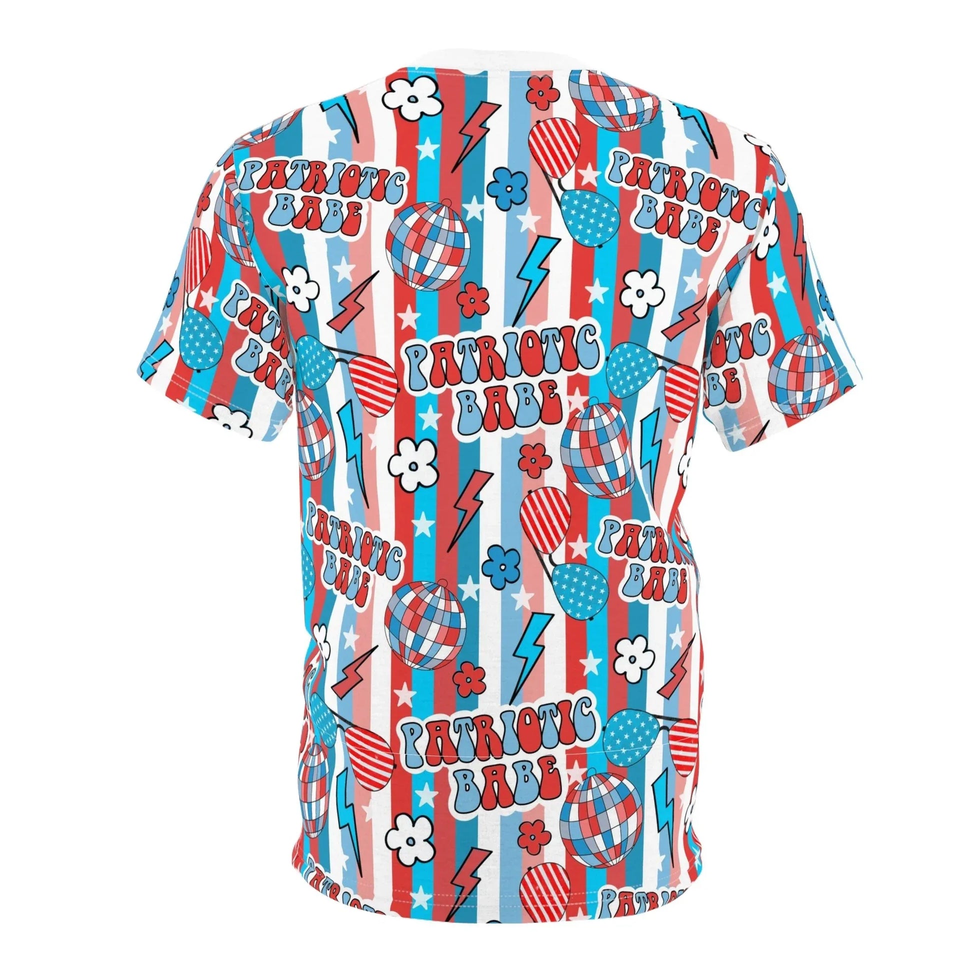 Patriotic Babe All-Over-Print T-Shirt - All Over Prints