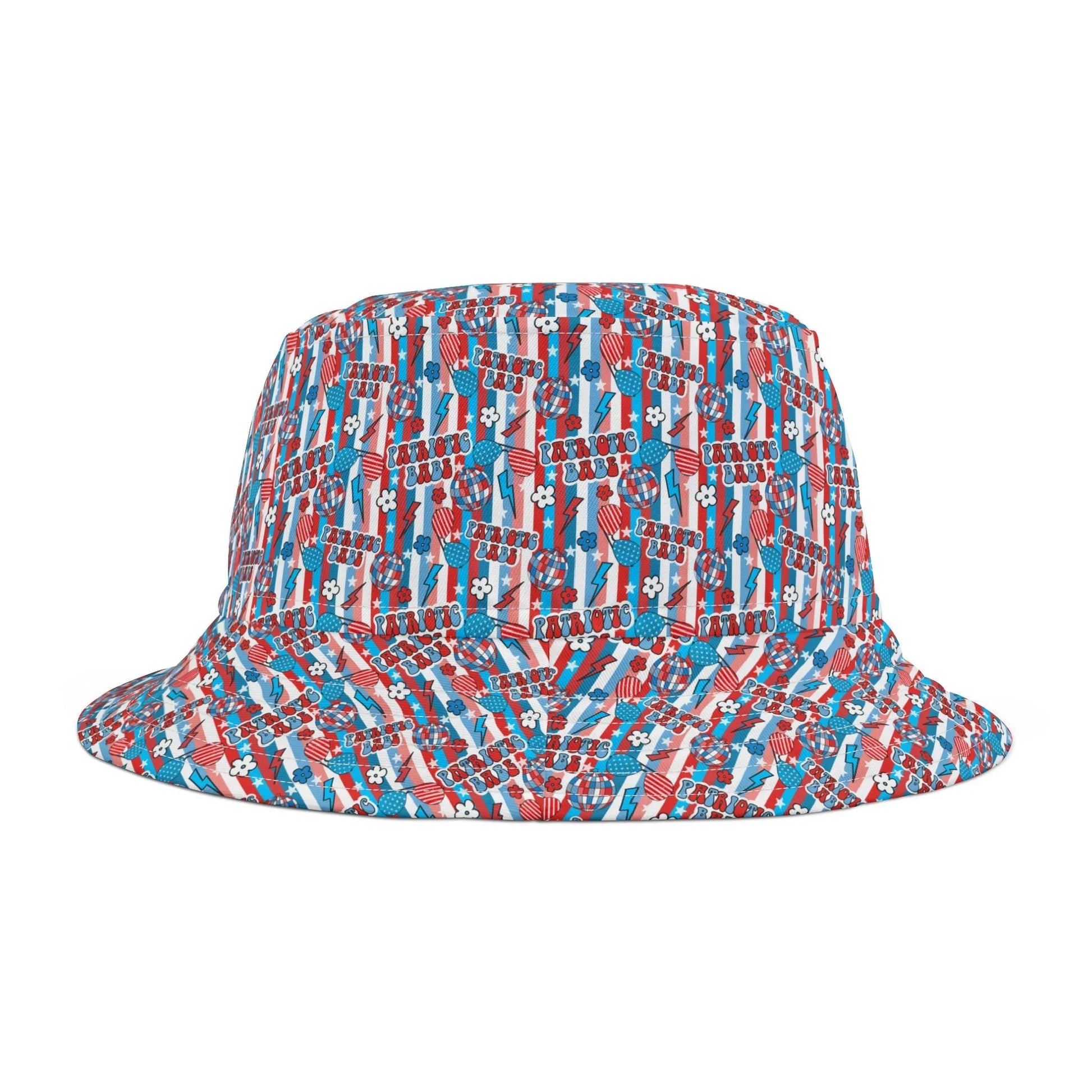 Patriotic Babe Custom Bucket Hat - Hats