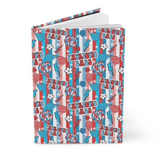 Patriotic Babe Hardcover Journal - Paper products