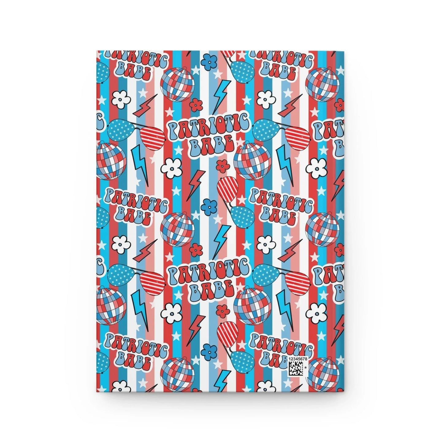 Patriotic Babe Hardcover Journal - Paper products