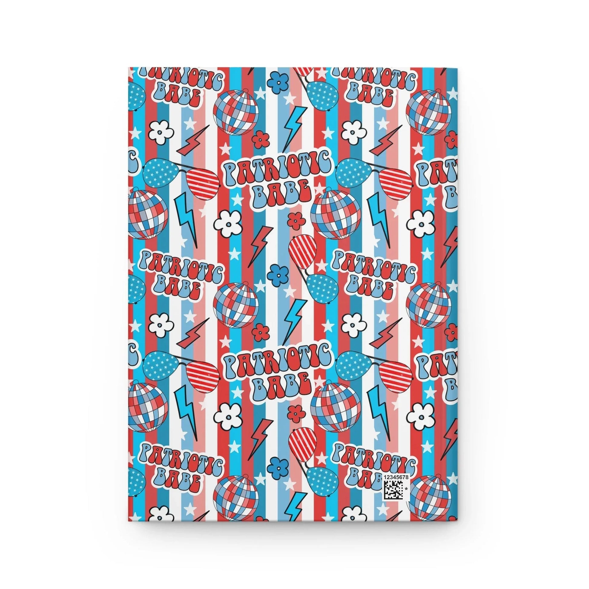 Patriotic Babe Hardcover Journal - Paper products