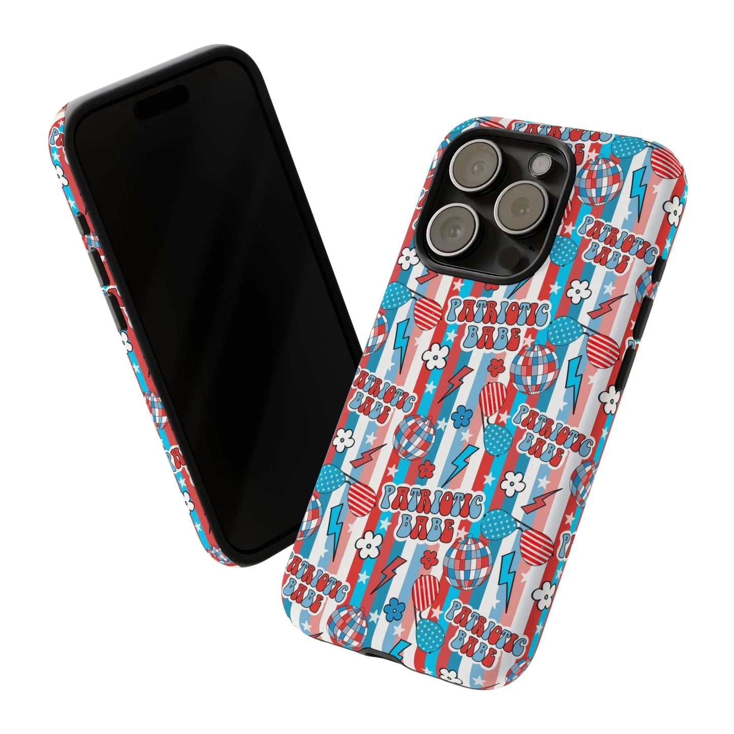 Patriotic Babe iPhone Case - Phone