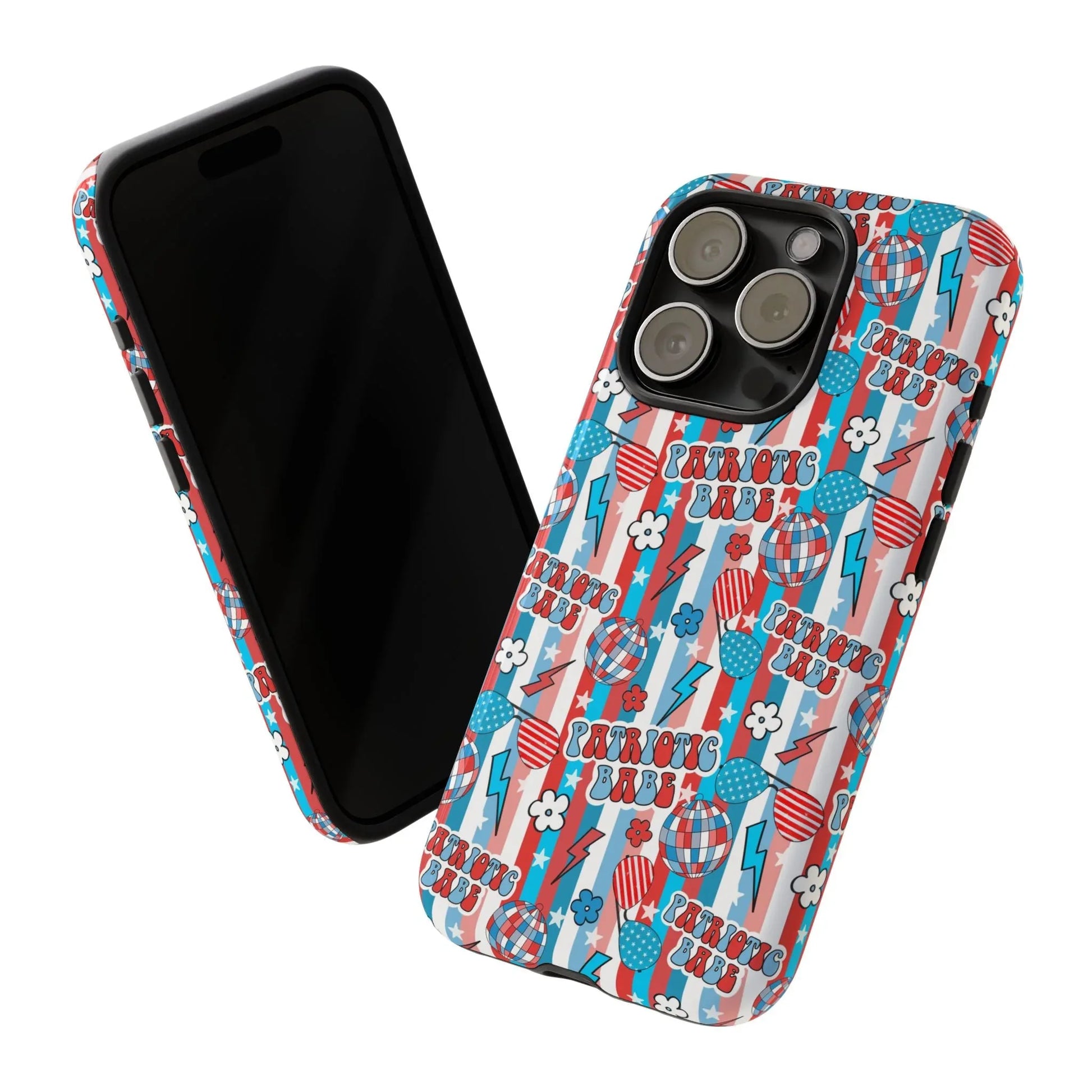 Patriotic Babe iPhone Case - Phone