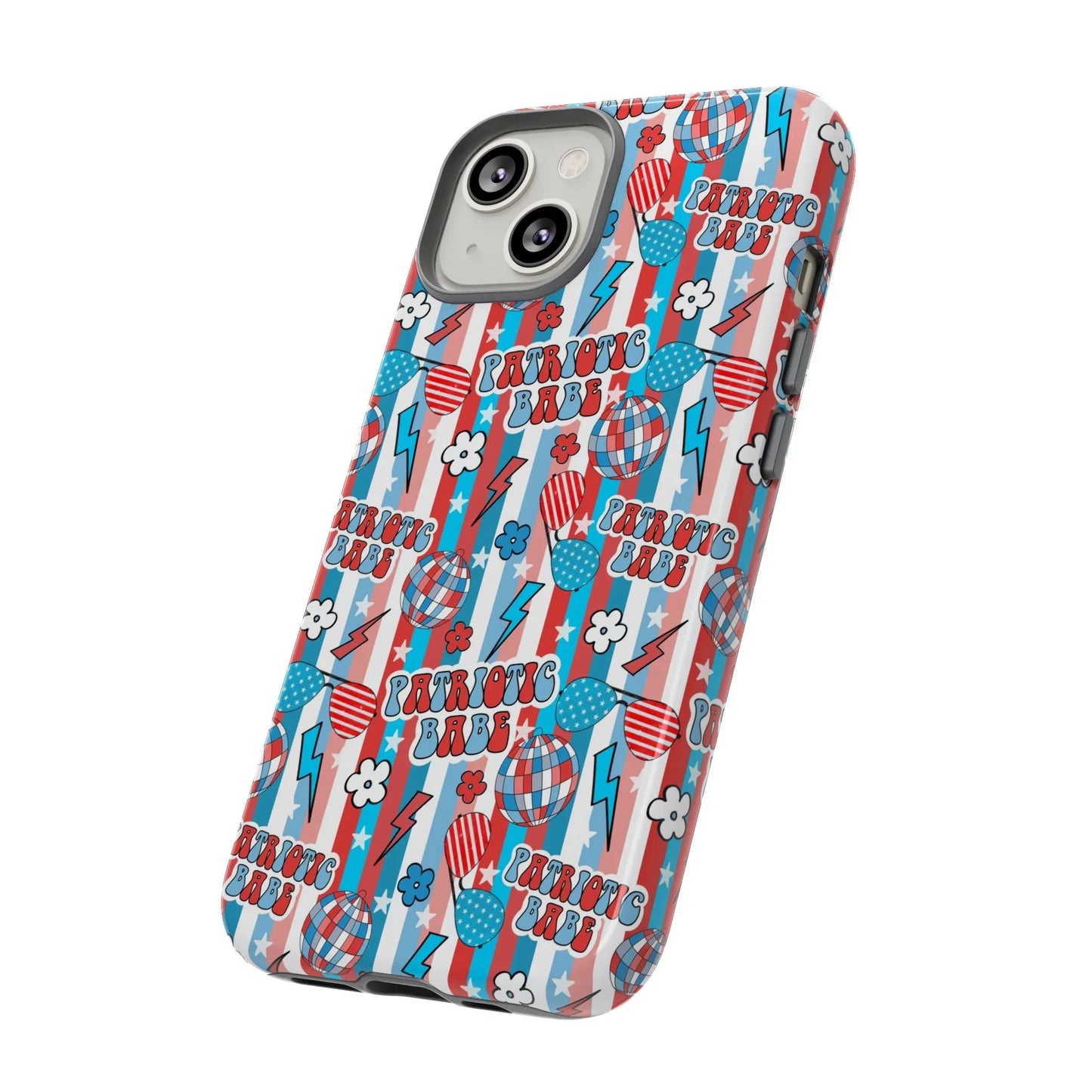 Patriotic Babe iPhone Case - Phone