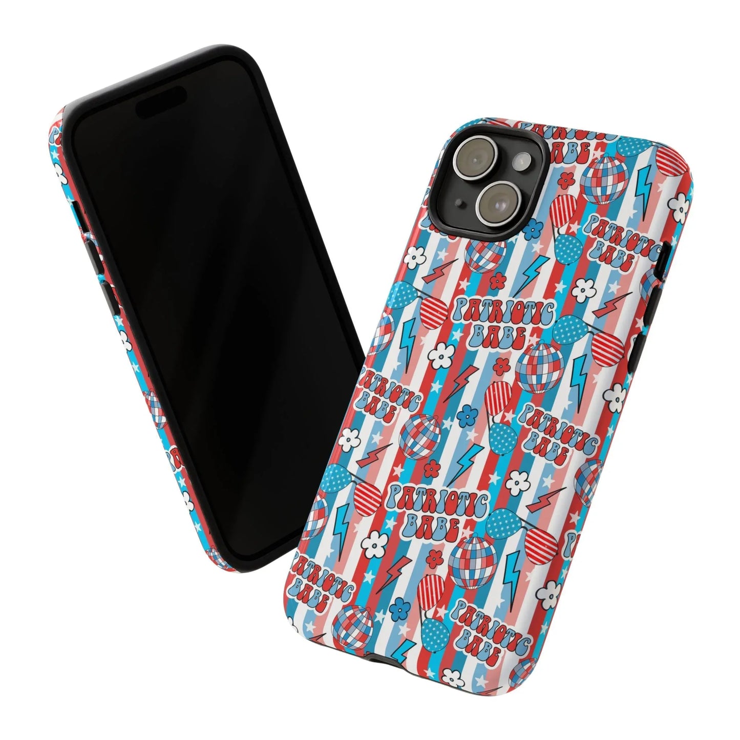 Patriotic Babe iPhone Case - Phone