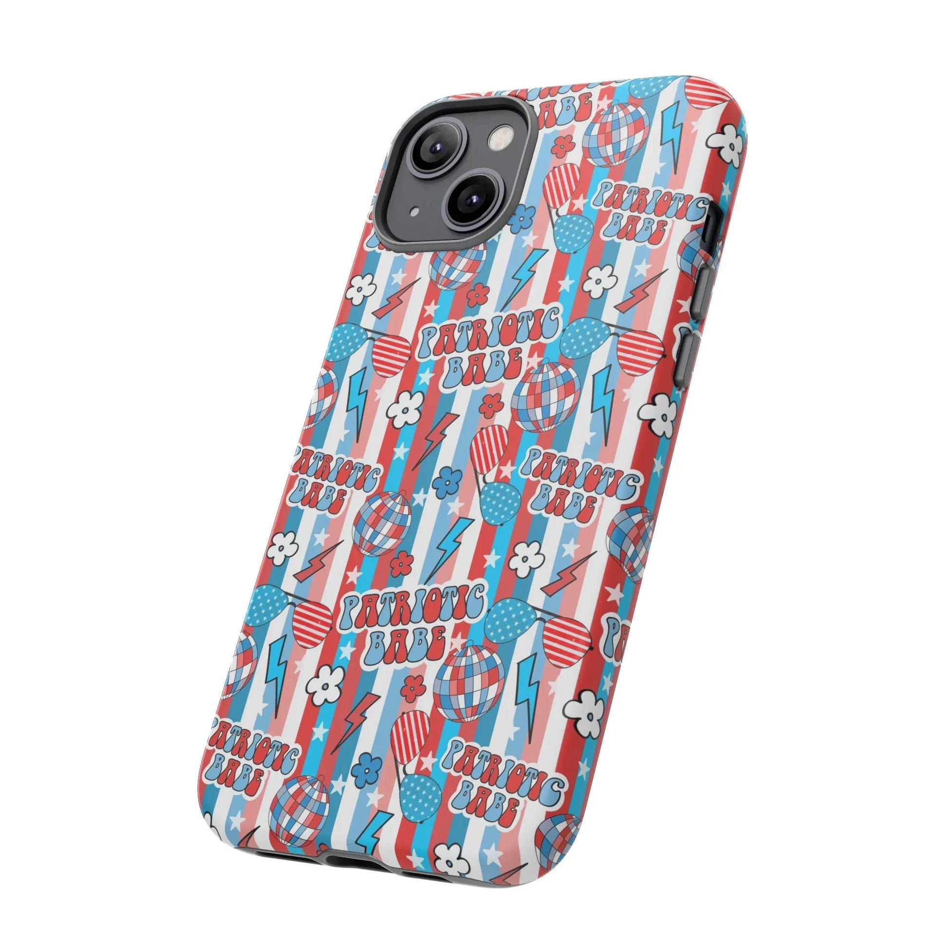 Patriotic Babe iPhone Case - Phone