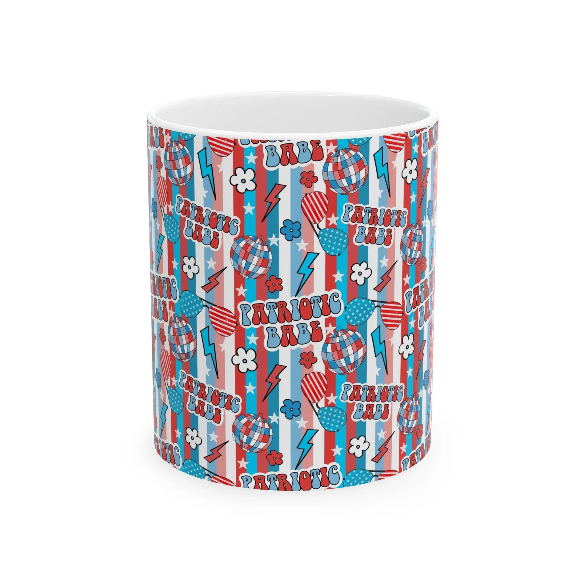 Patriotic Babe Mug - 11oz