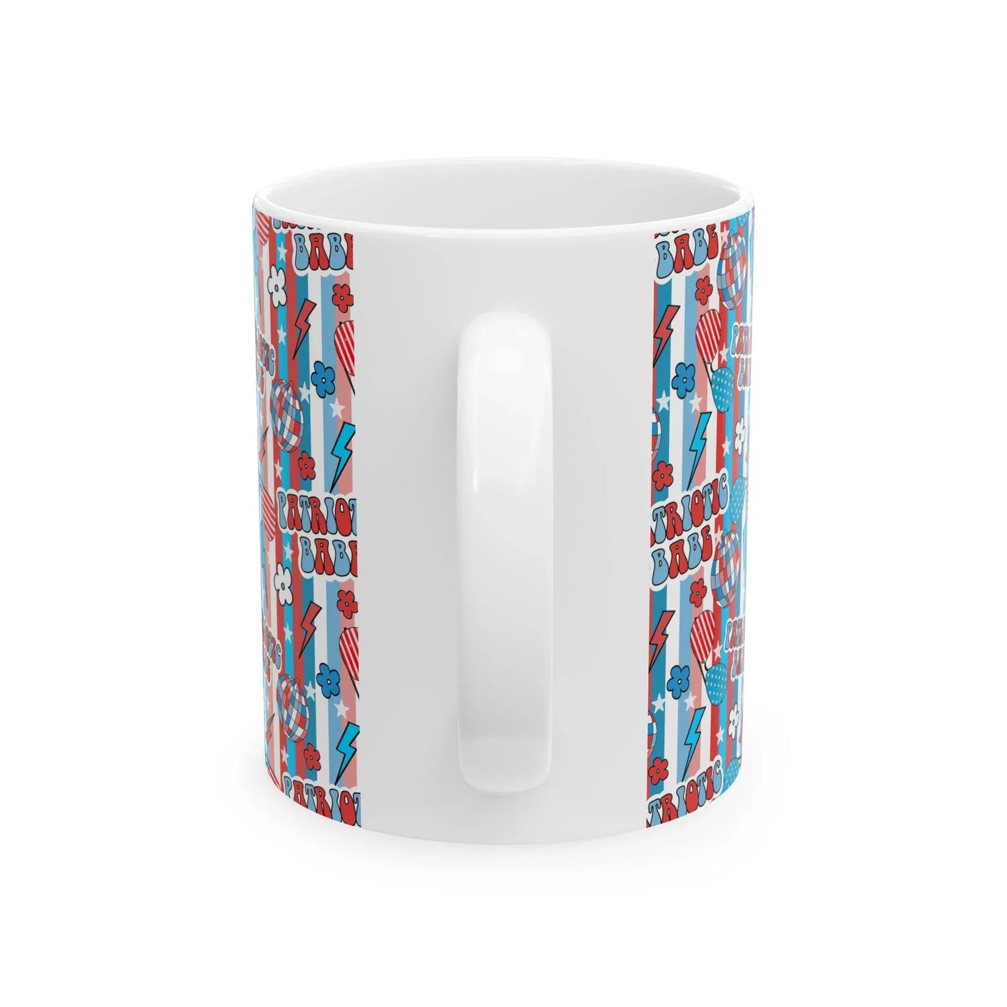 Patriotic Babe Mug - 11oz