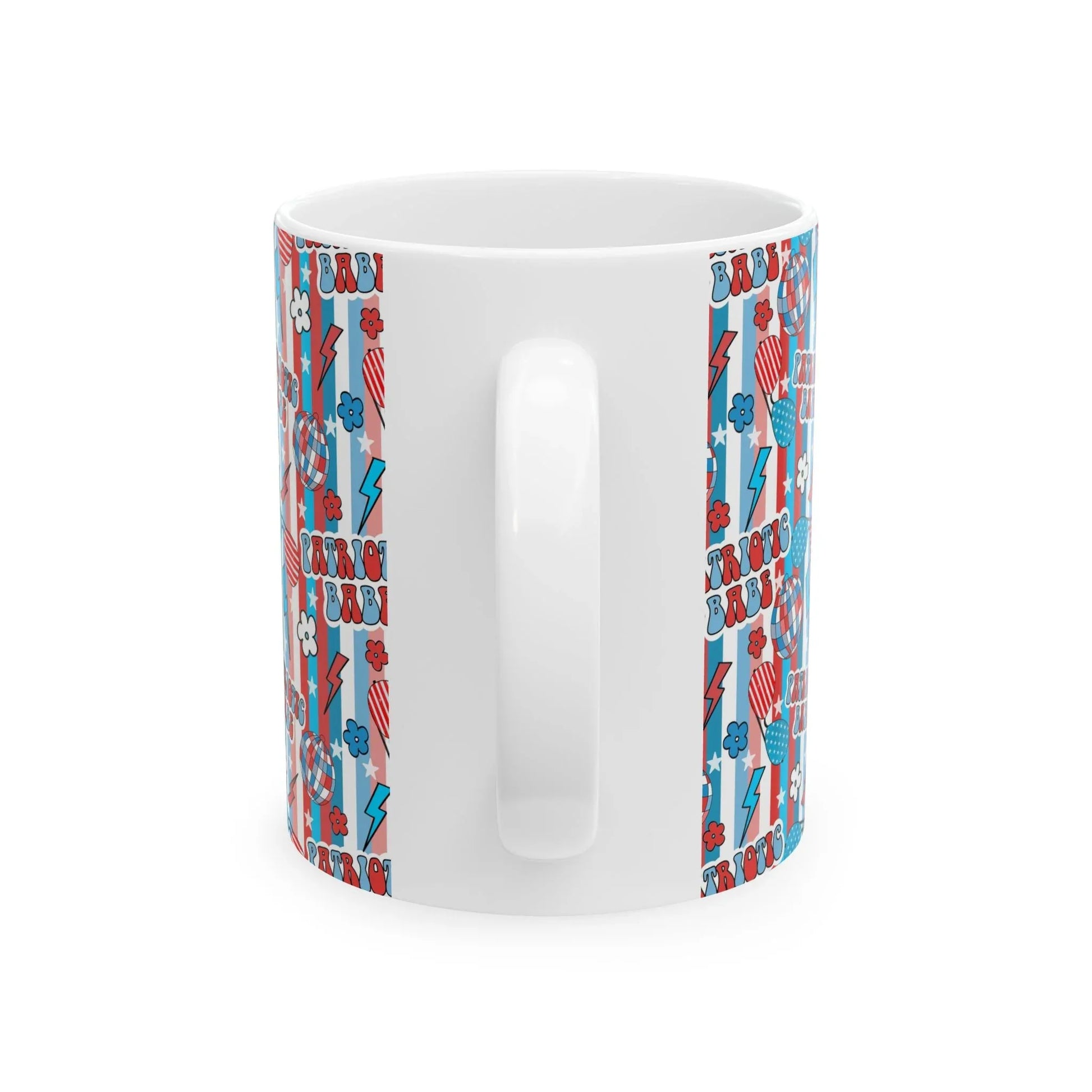 Patriotic Babe Mug - 11oz