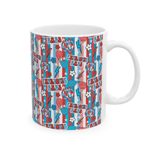 Patriotic Babe Mug - 11oz