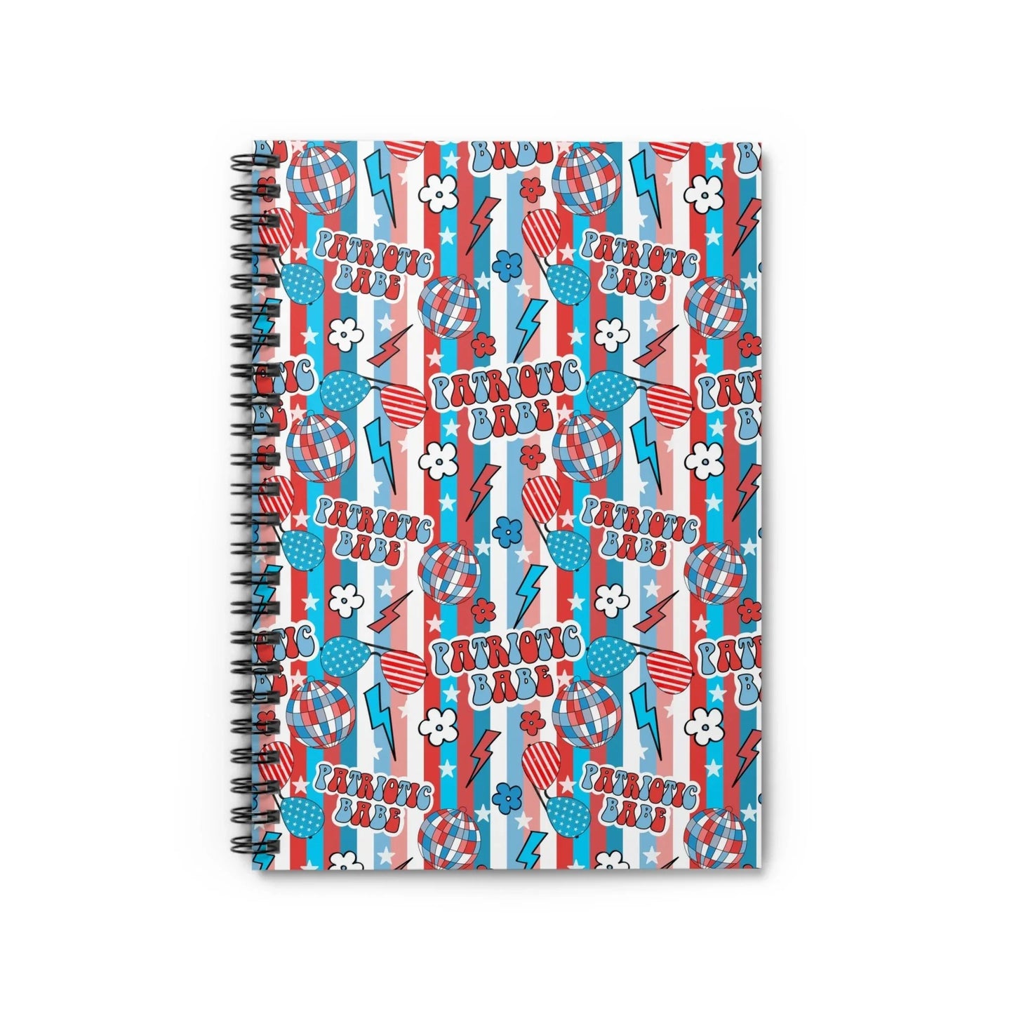 Patriotic Babe Notebook - One Size - Paper products