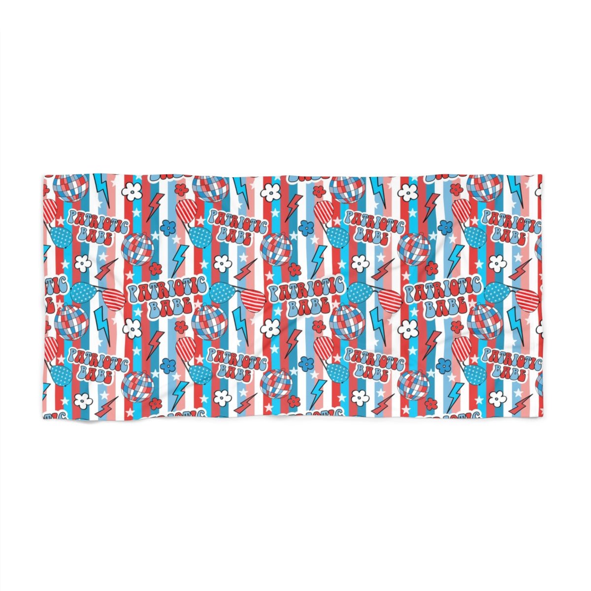 Patriotic Babe Towel – RELLE Fashion & Lifestyle – Product Image