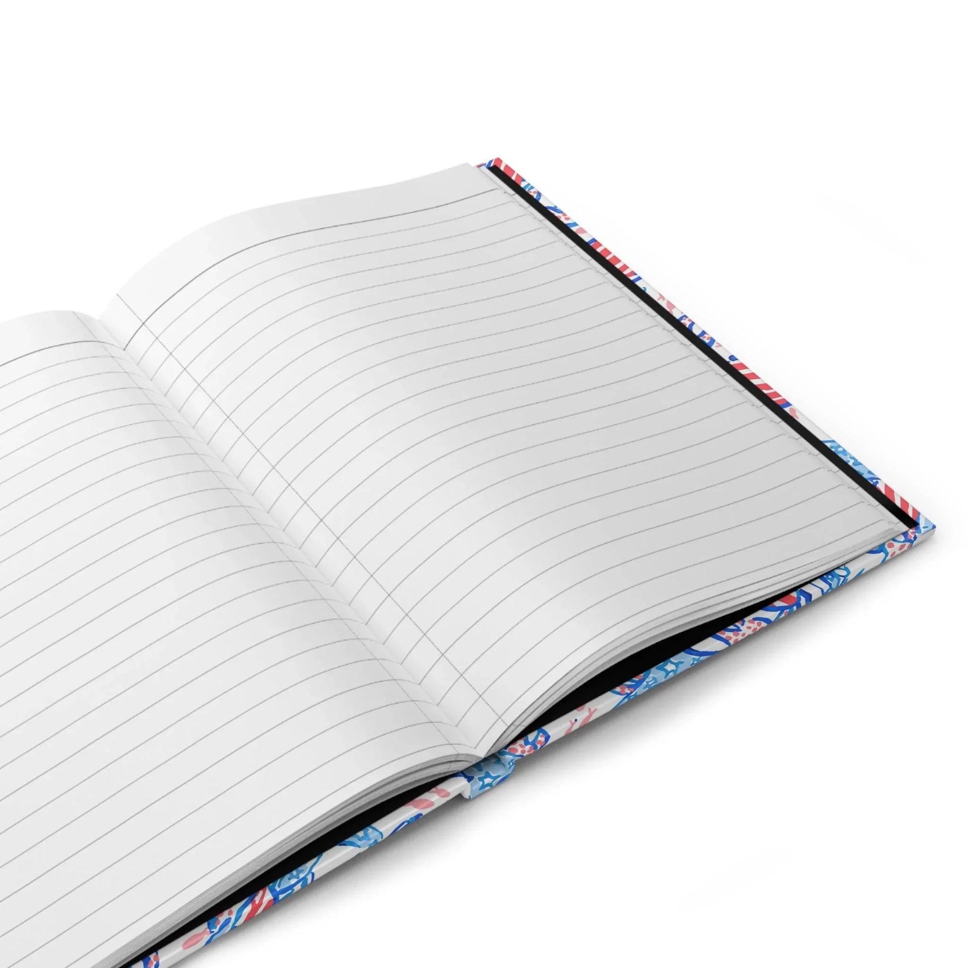 Patriotic Crab & Seashell Hardcover Journal - Paper products