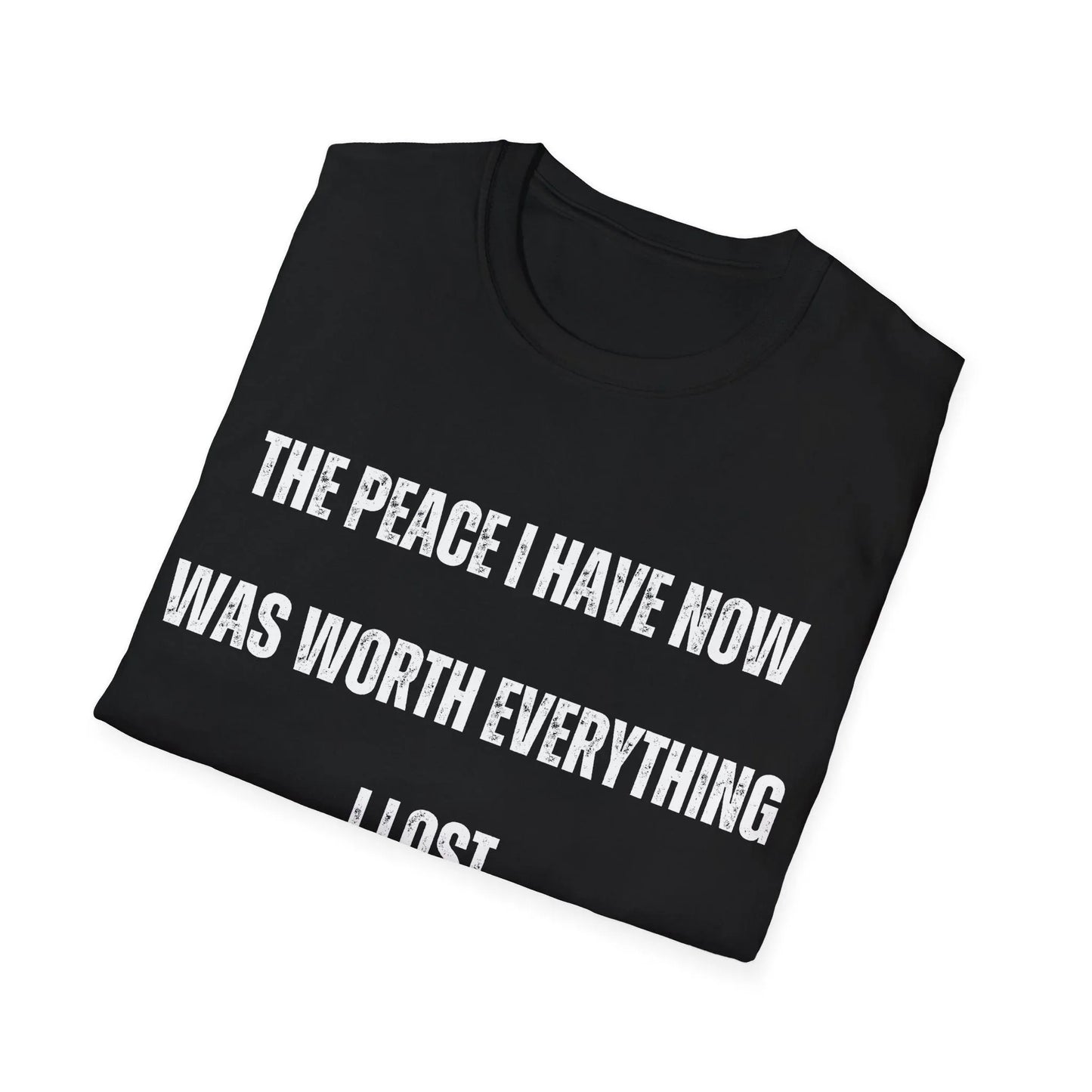 Peace Beyond Loss | black | Unisex - T-Shirt