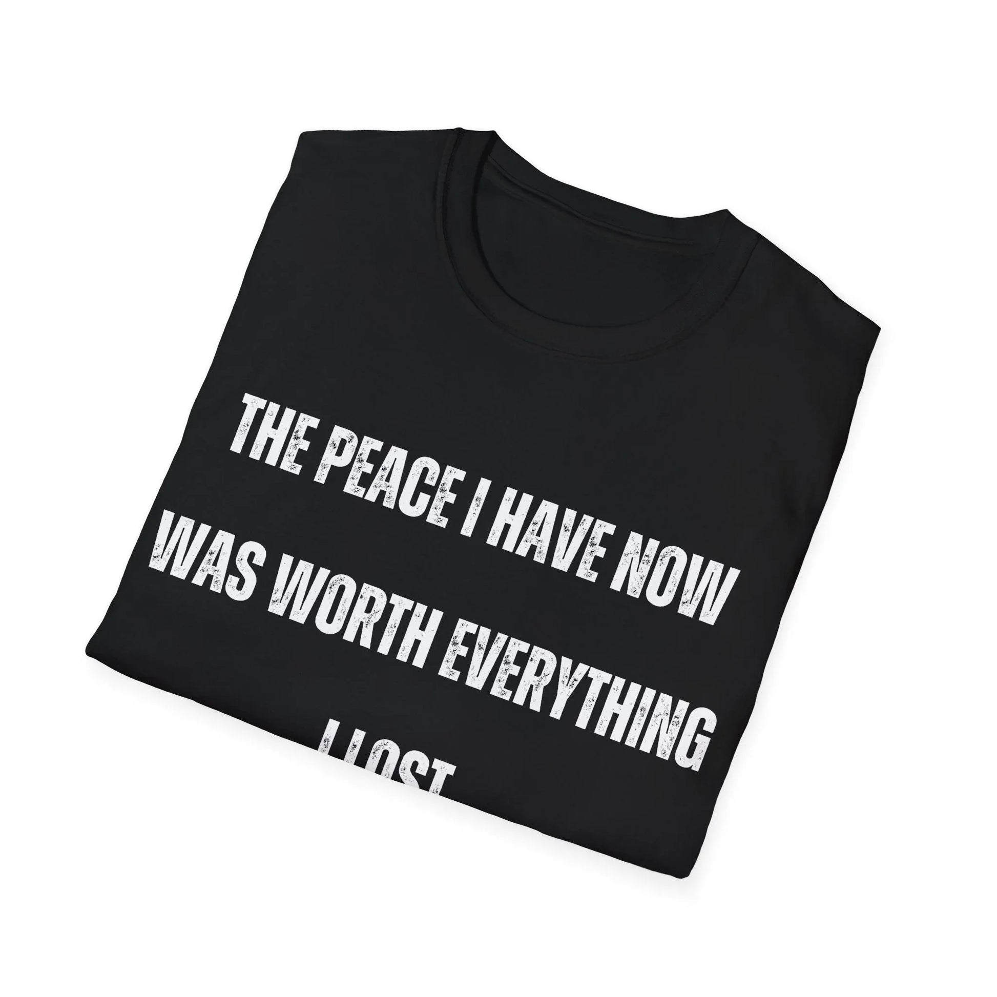 Peace Beyond Loss | black | Unisex - T-Shirt