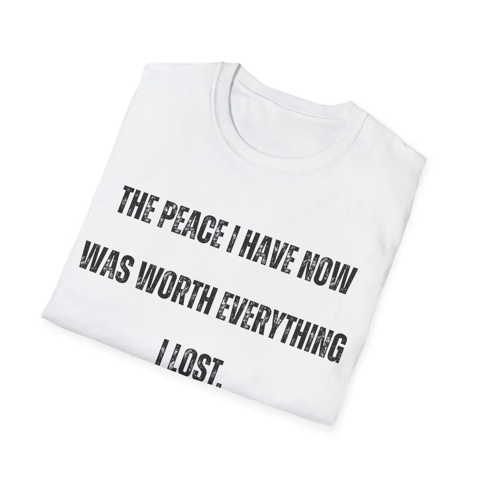 Peace Beyond Loss | white | Unisex - T-Shirt