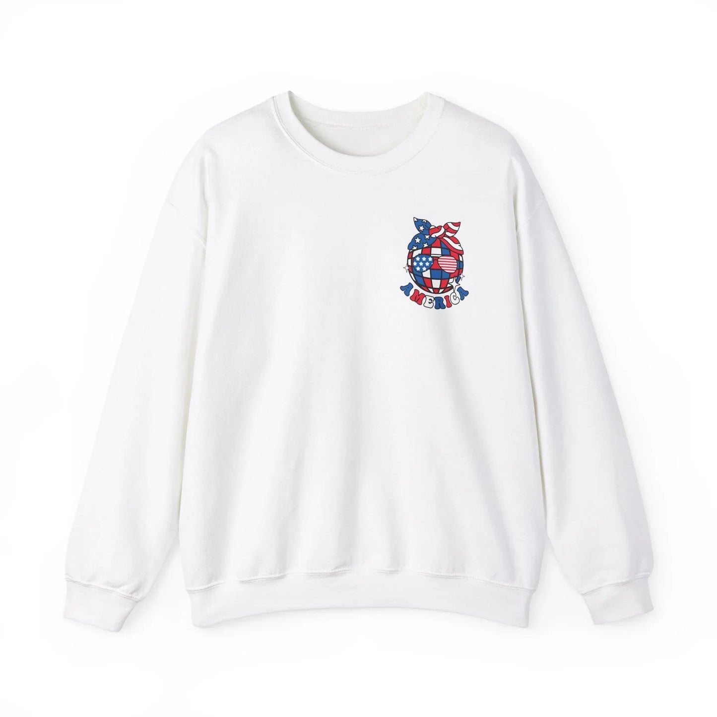 Peace & Liberty Sweatshirt | Unisex - White / S