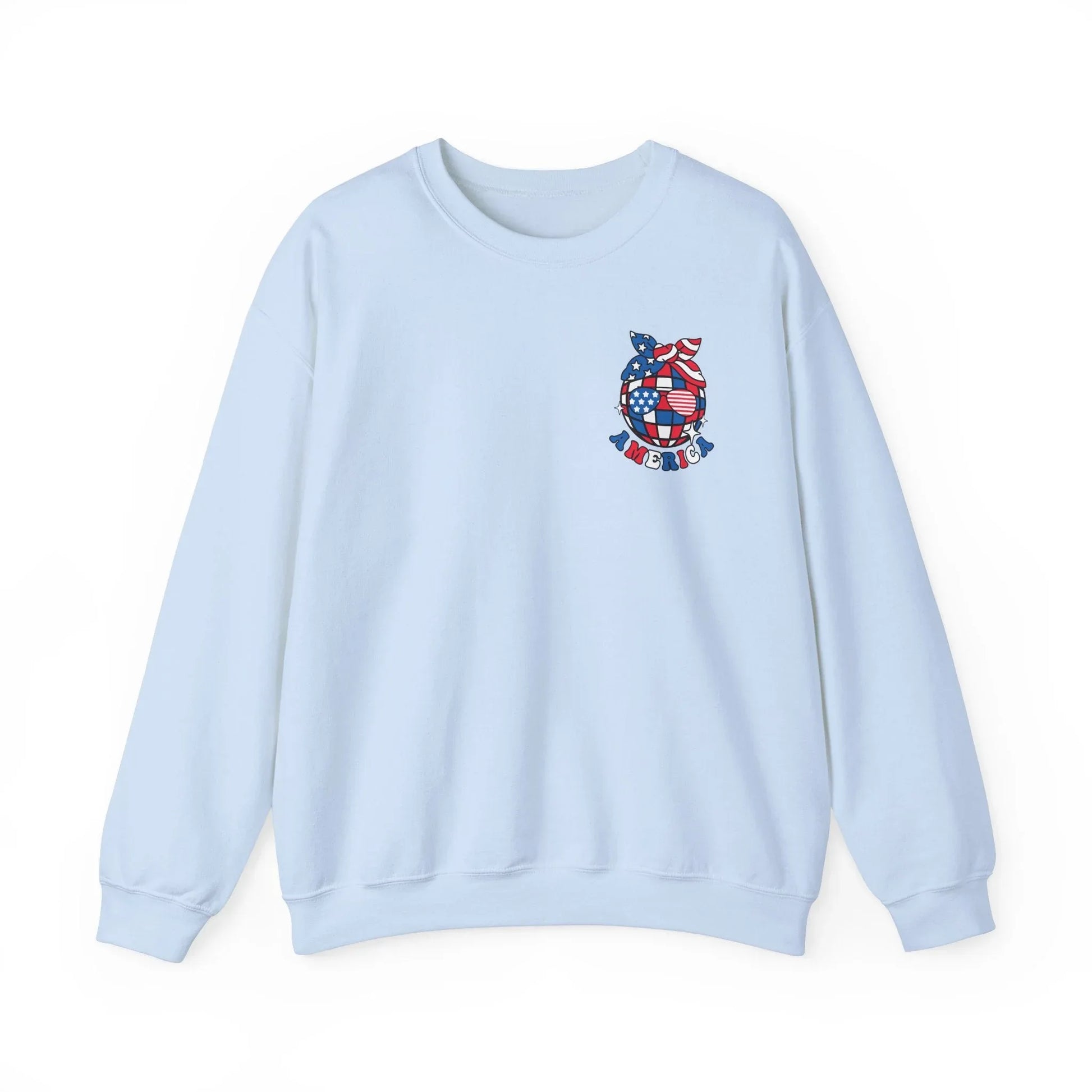 Peace & Liberty Sweatshirt | Unisex - Light Blue / S