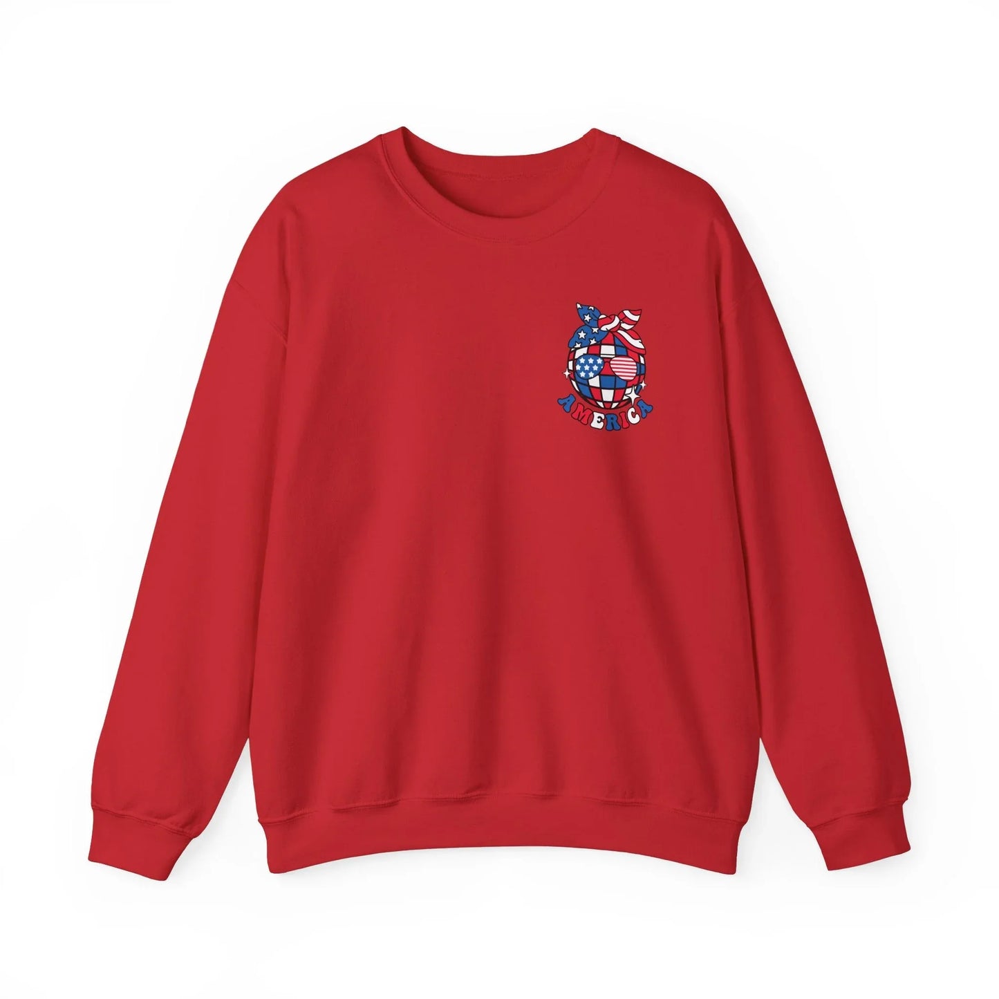 Peace & Liberty Sweatshirt | Unisex - Red / S