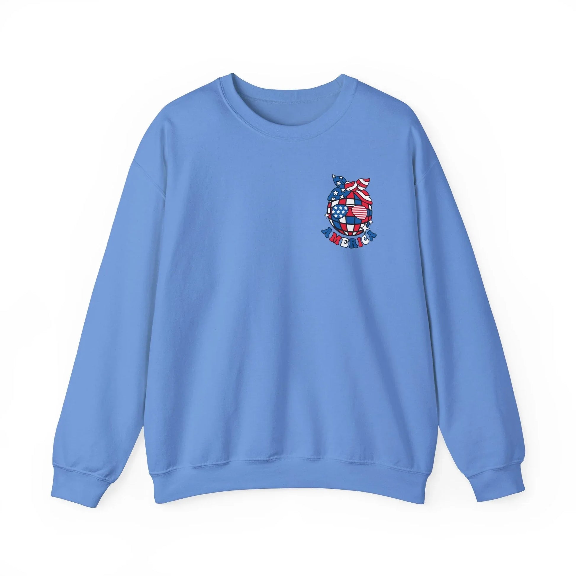 Peace & Liberty Sweatshirt | Unisex - Carolina Blue / S