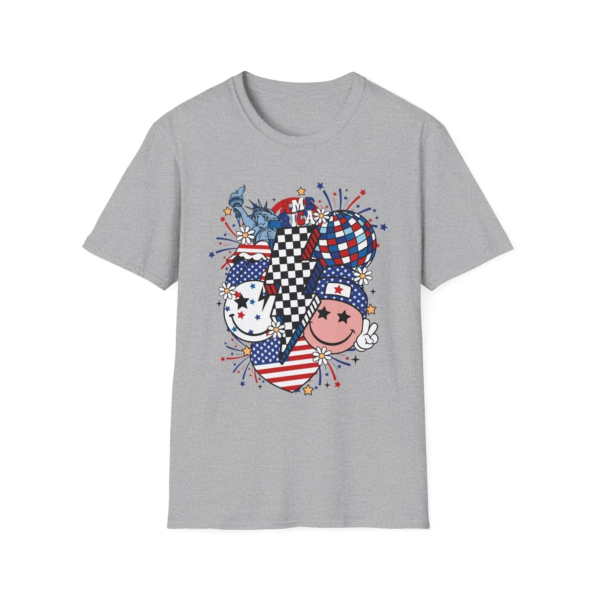 Peace & Liberty T-Shirt | Unisex - XS / Sport Grey