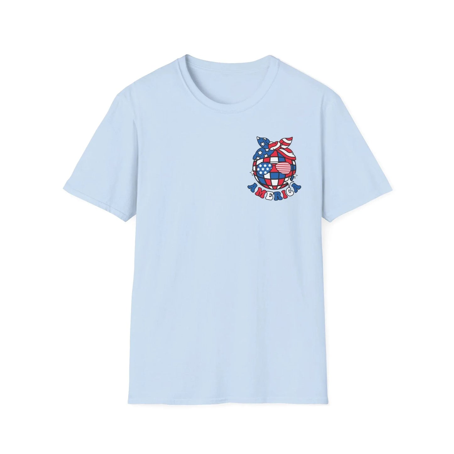 Peace & Liberty T-Shirt | Unisex - S / Light Blue