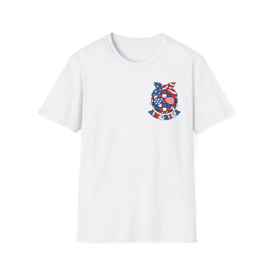 Peace & Liberty T-Shirt | Unisex - XS / White