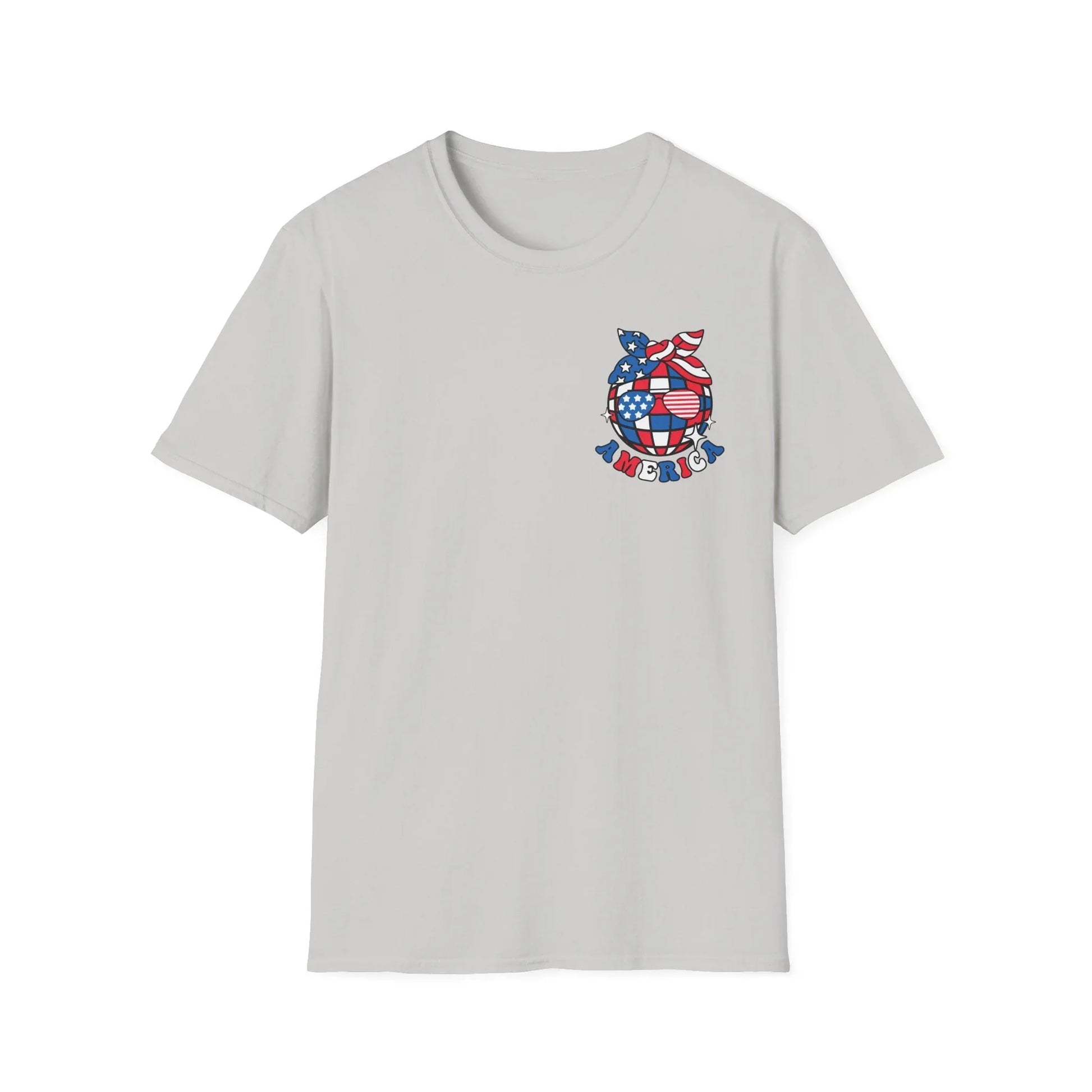 Peace & Liberty T-Shirt | Unisex - S / Ice Grey