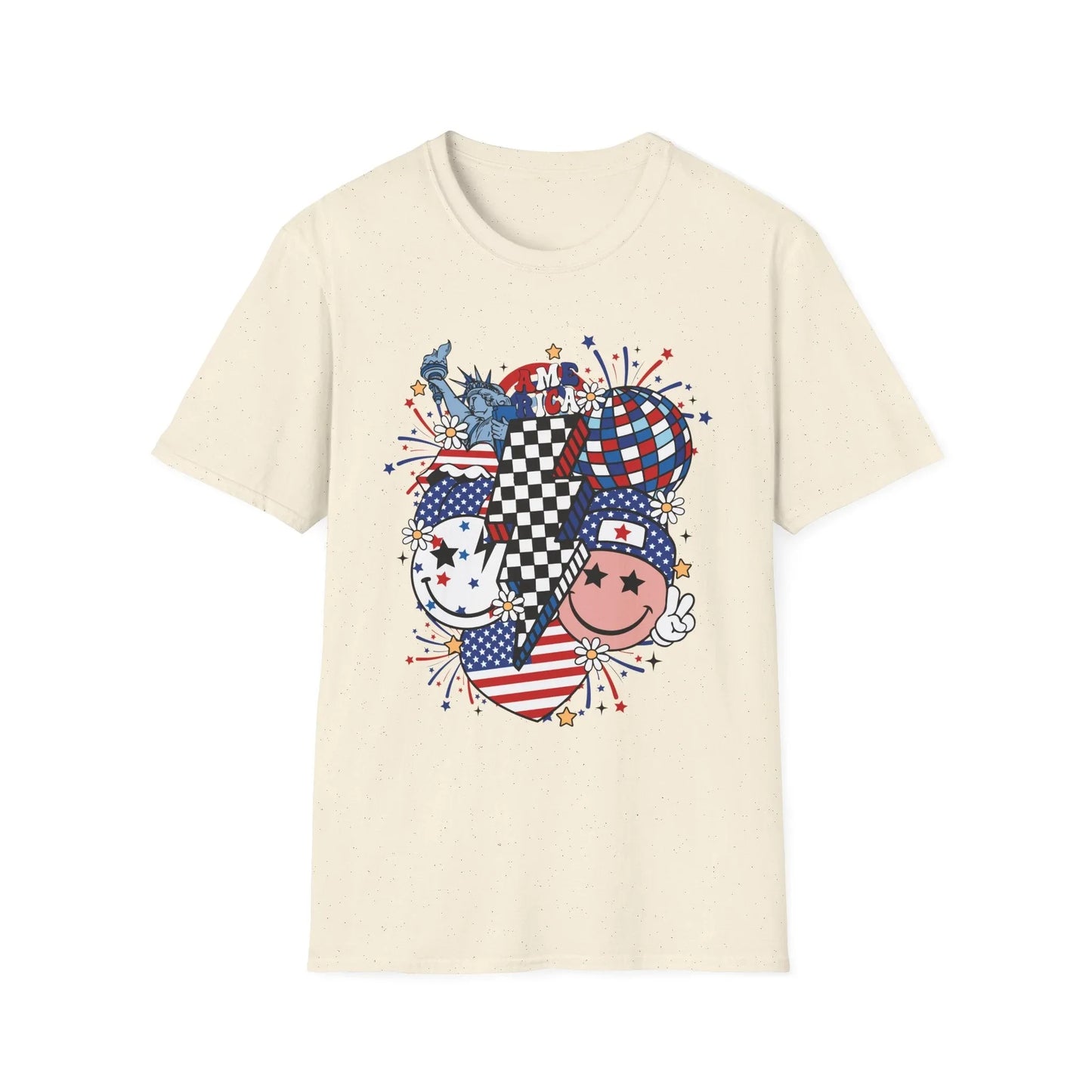 Peace & Liberty T-Shirt | Unisex - S / Natural
