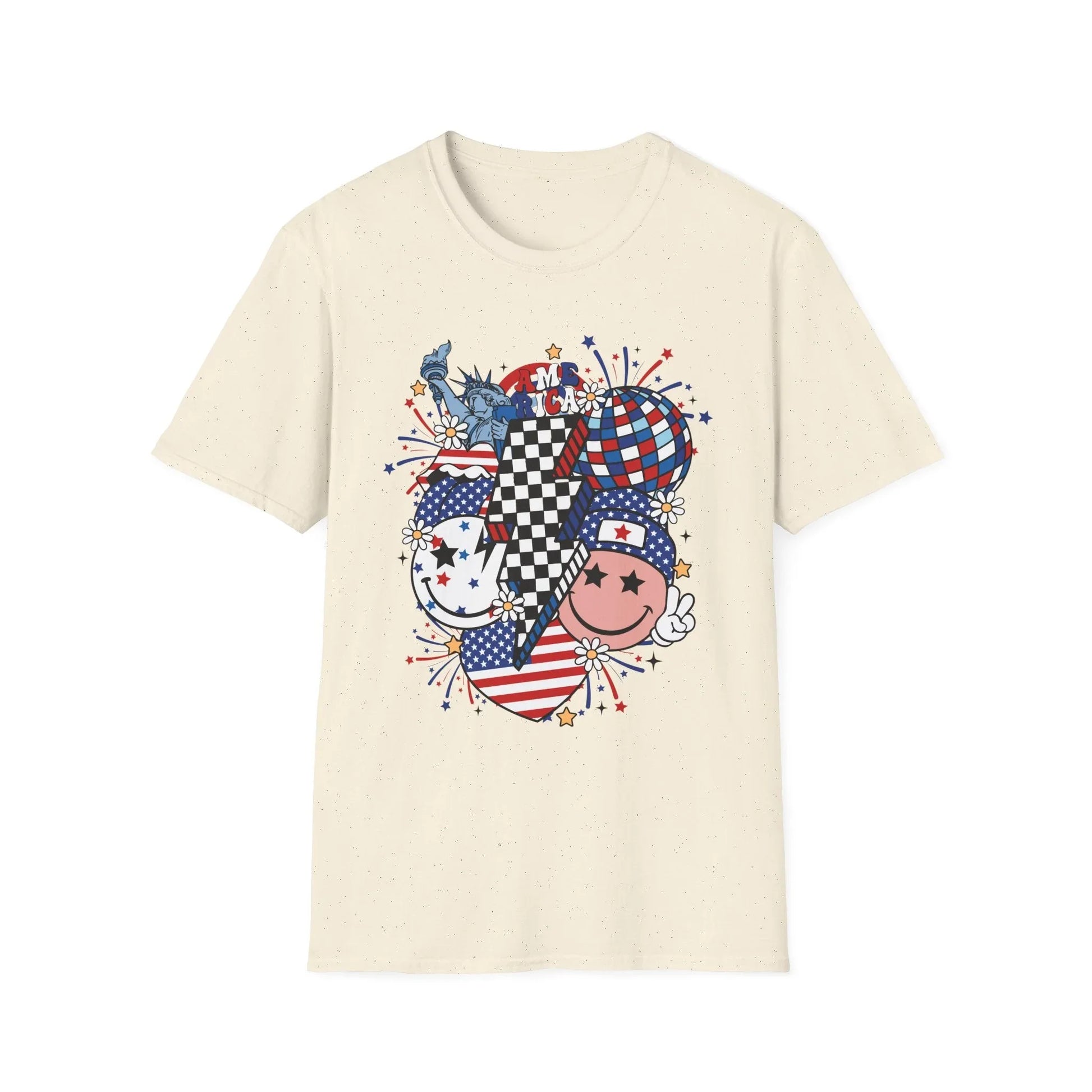 Peace & Liberty T-Shirt | Unisex - S / Natural