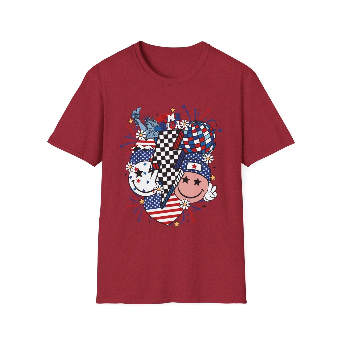Peace & Liberty T-Shirt | Unisex - S / Antique Cherry Red