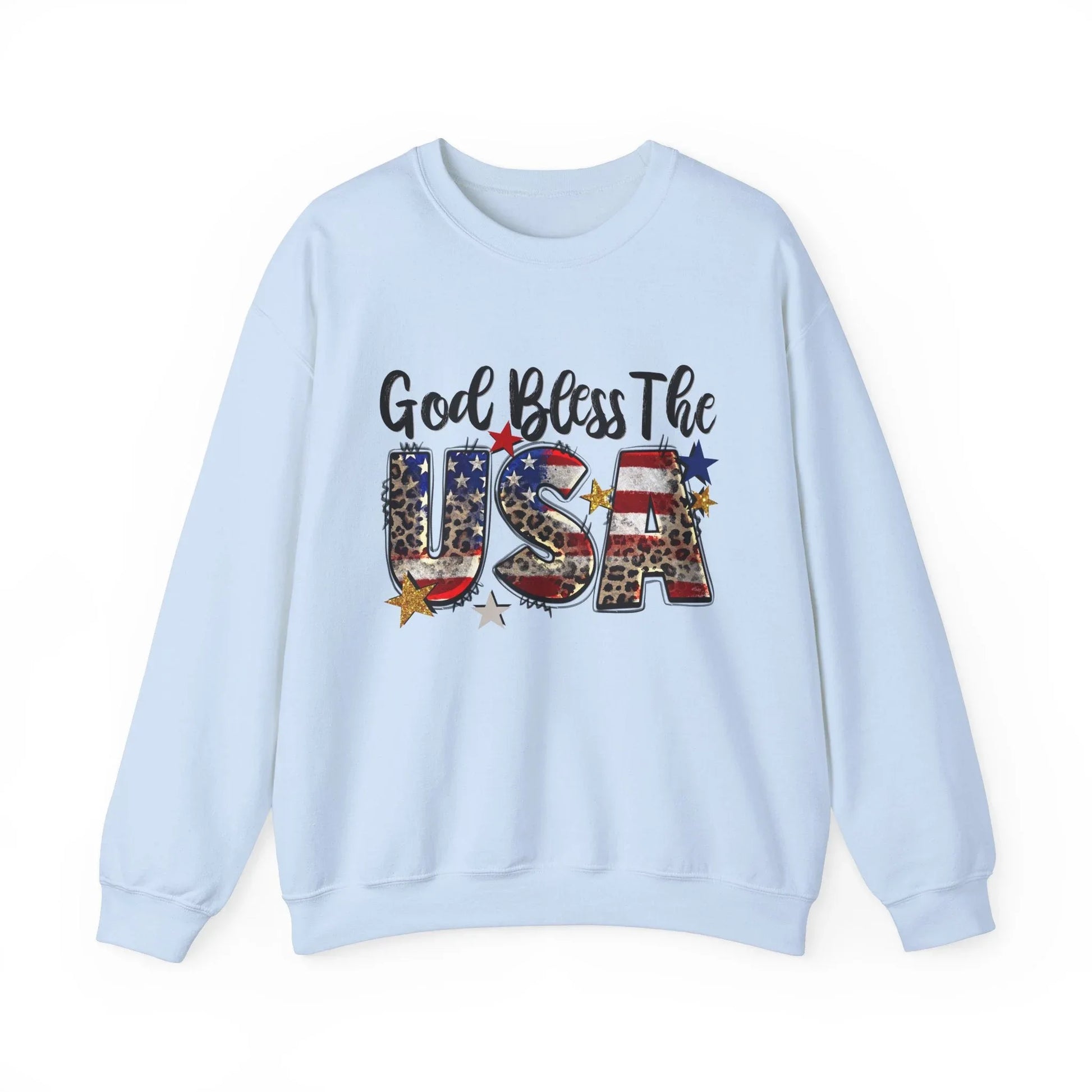Peaceful Blessings Sweatshirt | Unisex - Light Blue / S