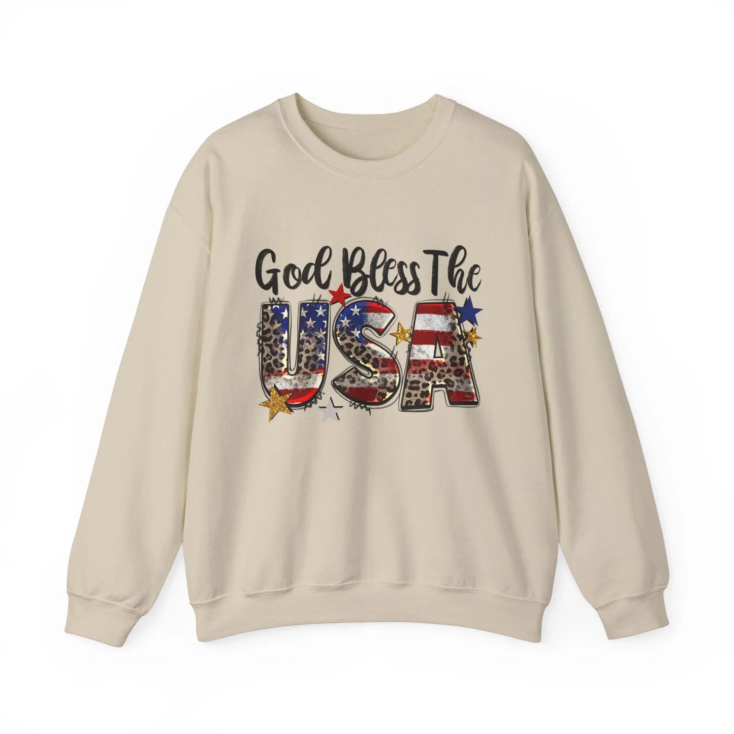 Peaceful Blessings Sweatshirt | Unisex - Sand / S