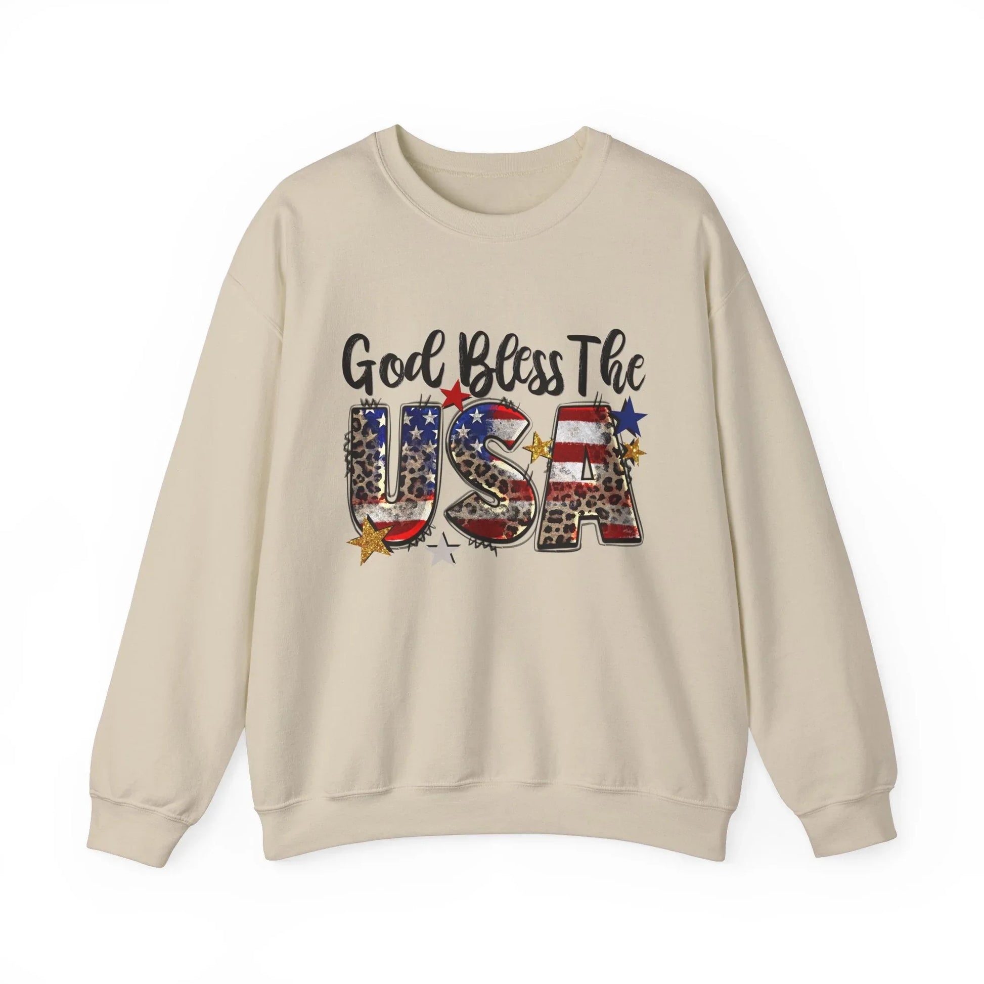 Peaceful Blessings Sweatshirt | Unisex - Sand / S