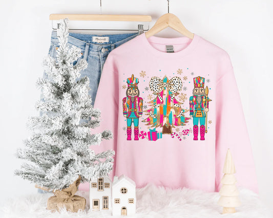 Pink Christmas Sweatshirt