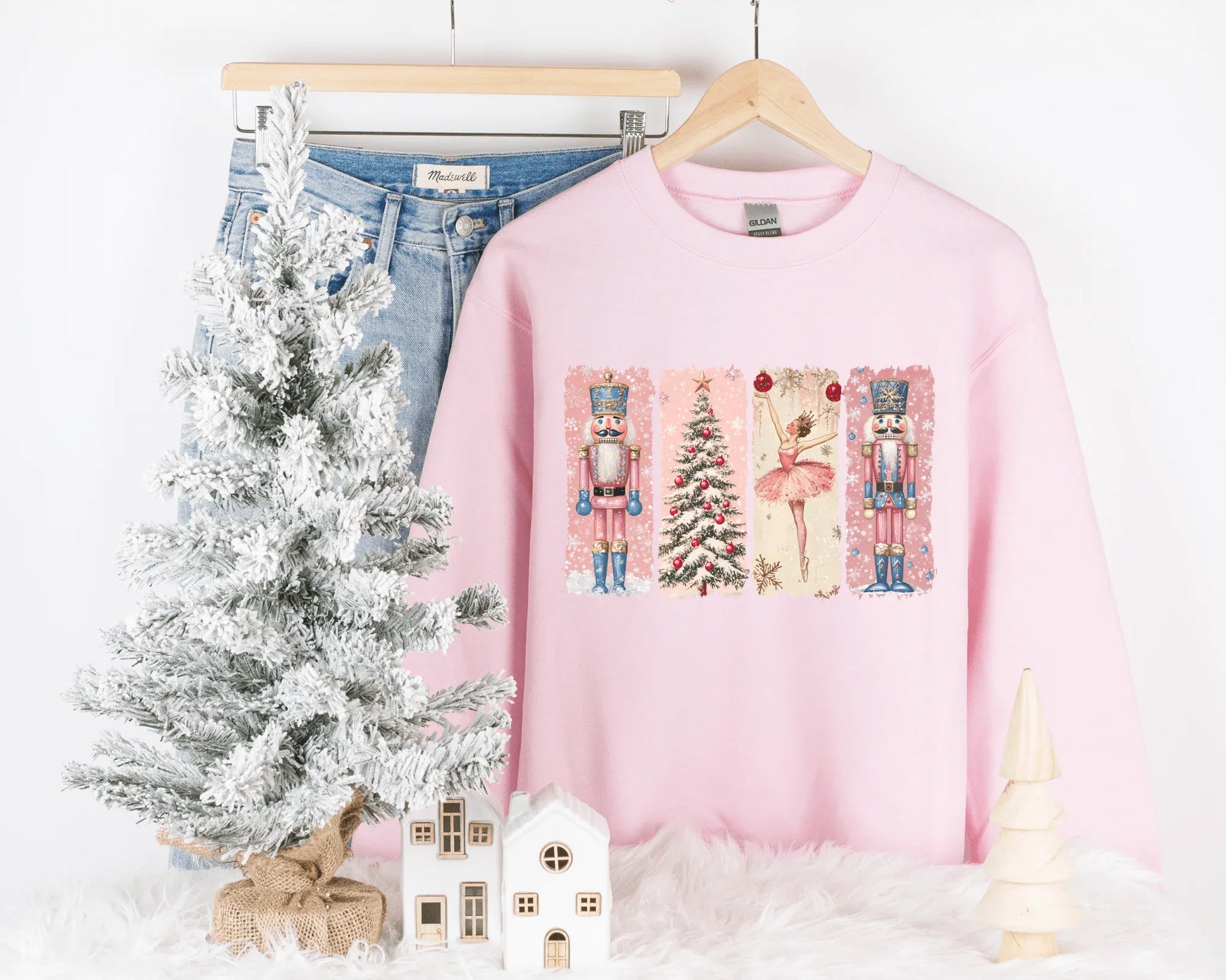 Pink Christmas Sweatshirt