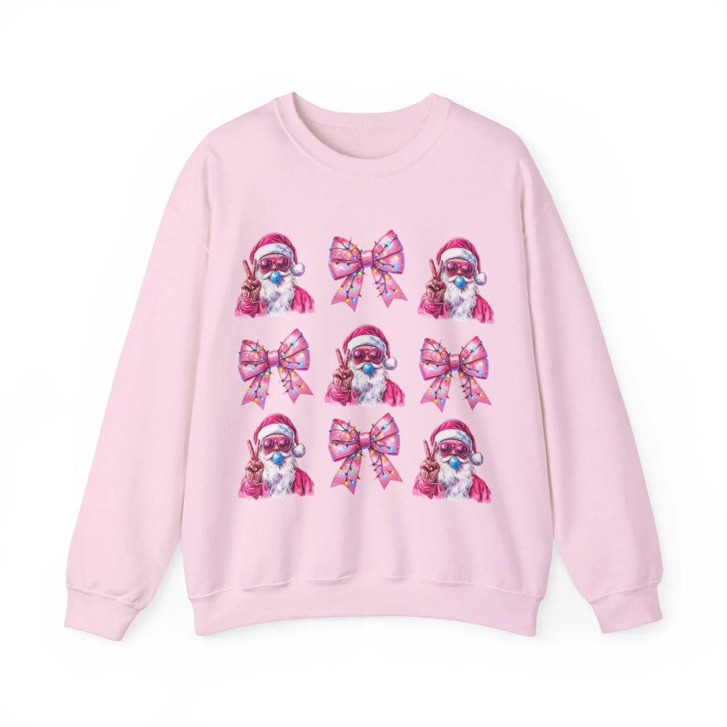 Pink Christmas Sweatshirt - S / Light
