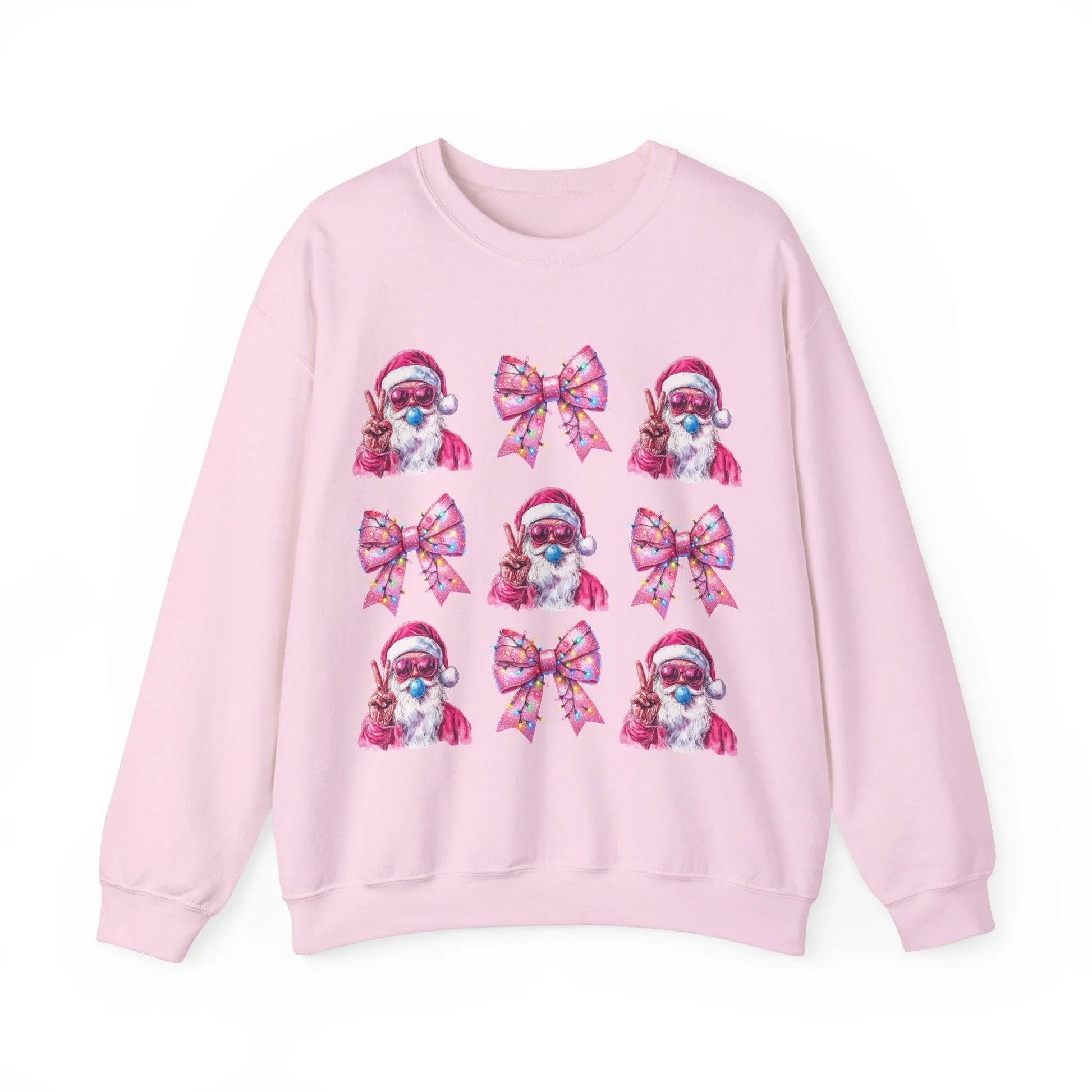 Pink Christmas Sweatshirt - S / Light