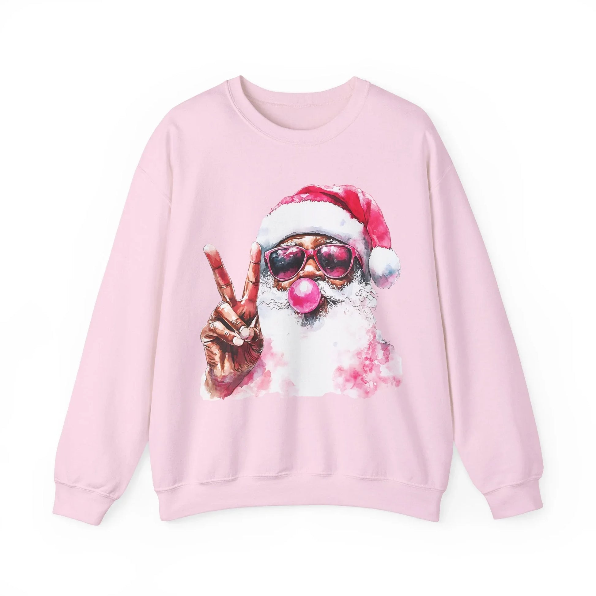 Pink Christmas Sweatshirt - S / Light