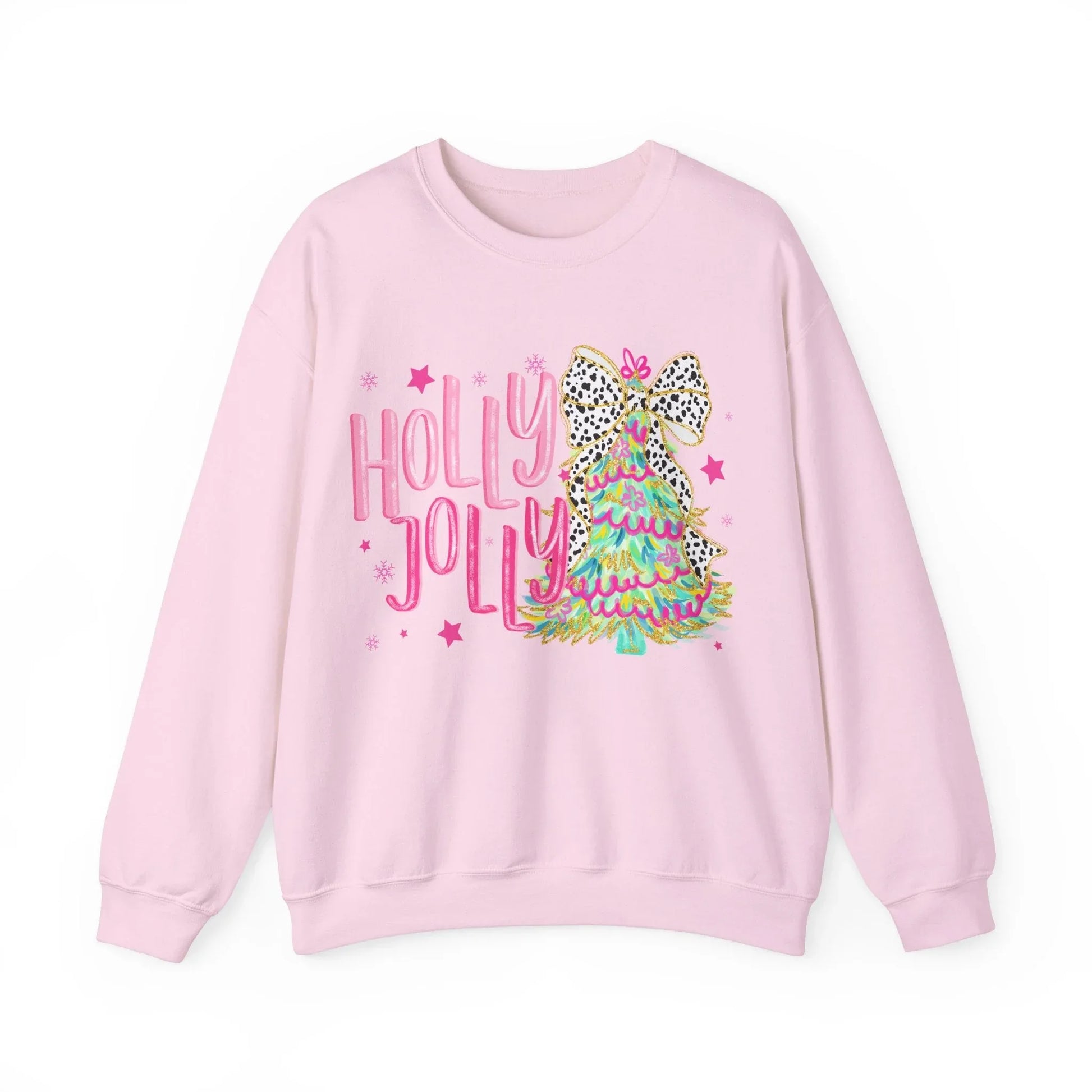 Pink Christmas Sweatshirt - S / Light