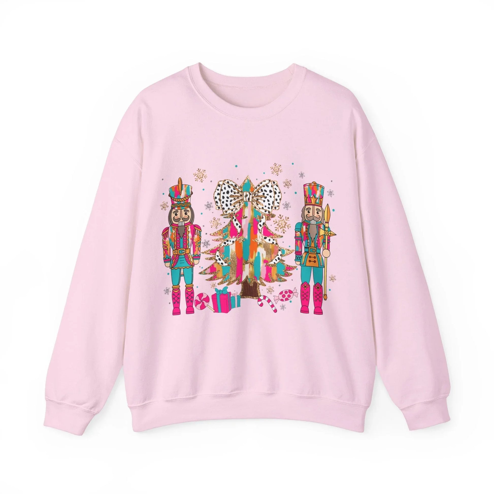 Pink Christmas Sweatshirt - S / Light